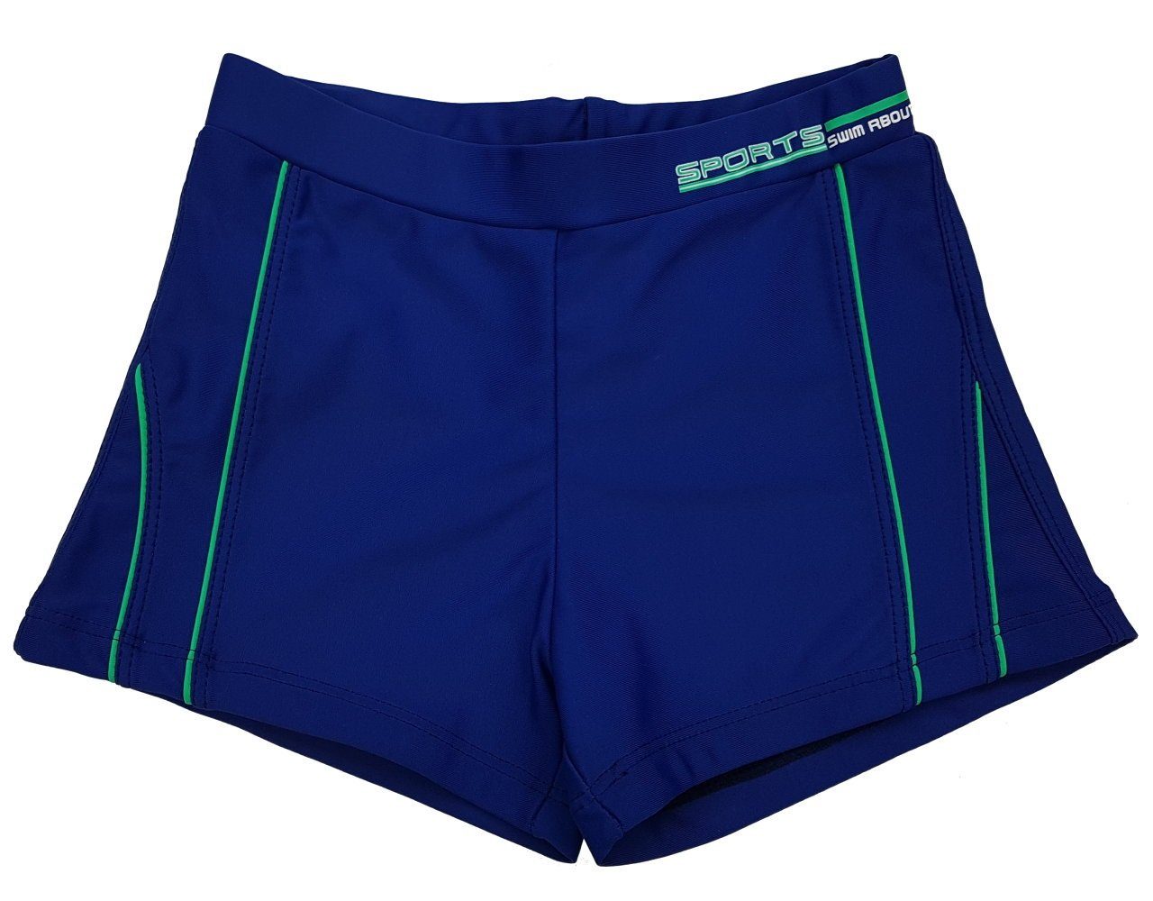 Fashion Boy Badeshorts, Jungen Badehose, Blau P576 Schwimmshorts, Boxer-Badehose