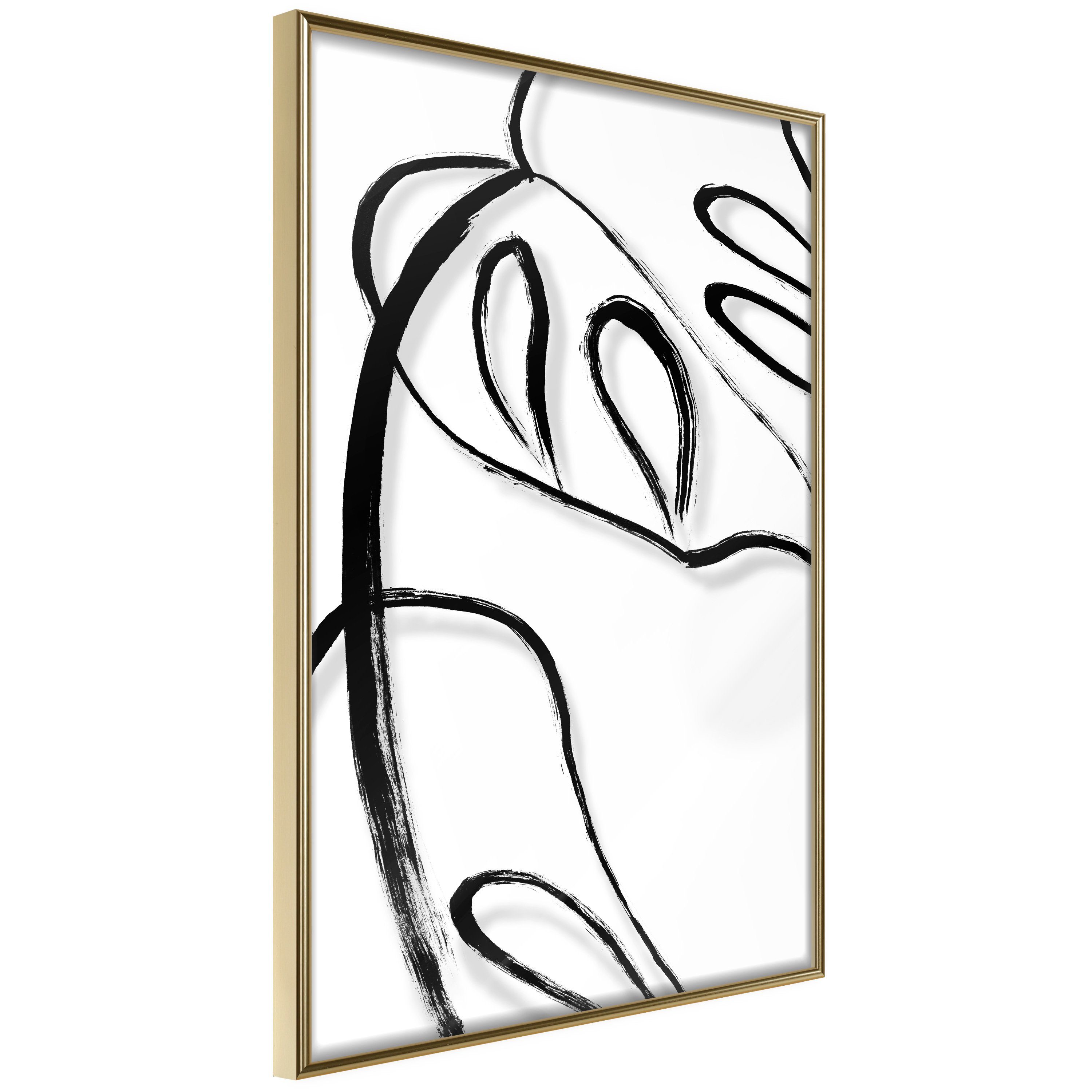Artgeist Poster White Monstera. € 39,68