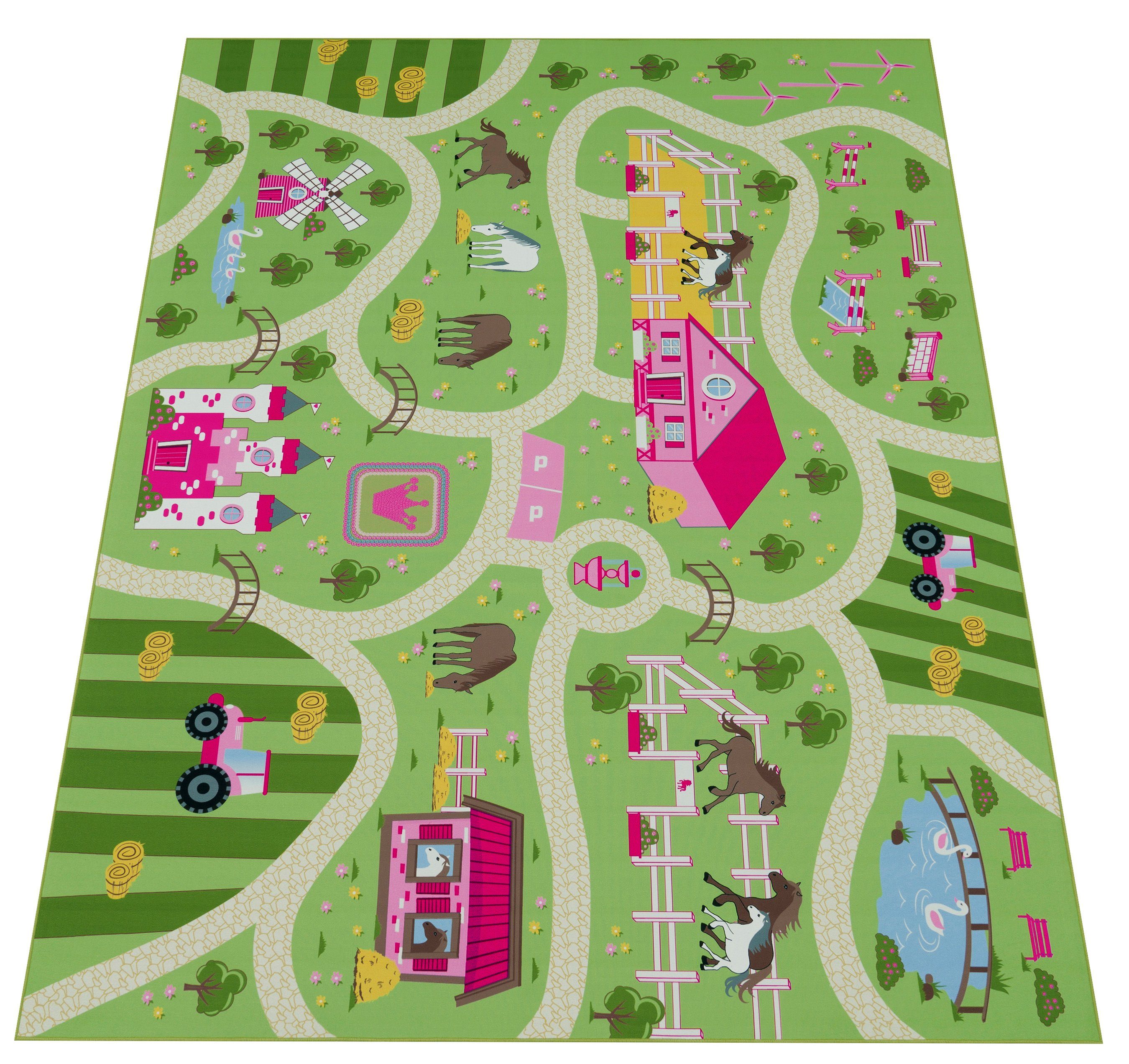 Paco Home Kinderteppich Bino 560, rechteckig, günstig online kaufen