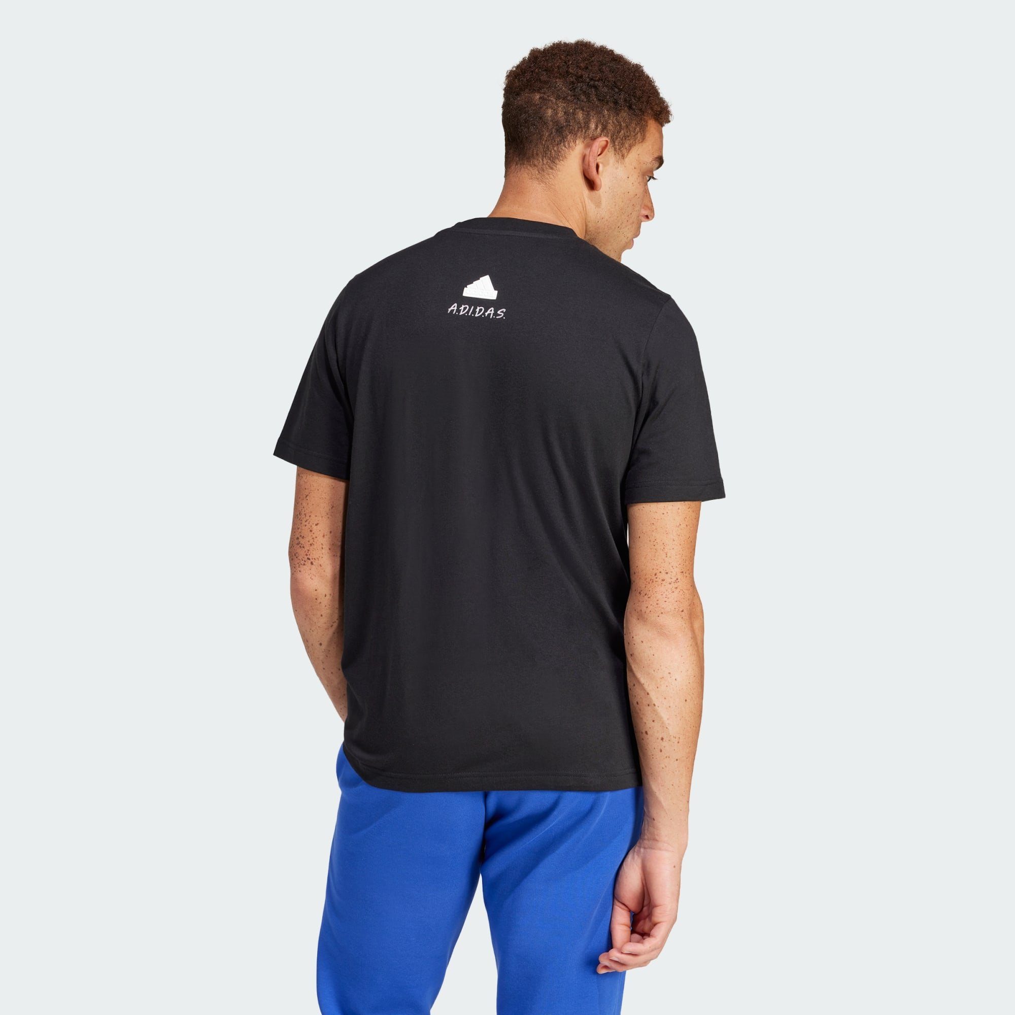 adidas Sportswear T-Shirt ALL I ABOUT... DAY T-SHIRT GRAPHIC DREAM Black