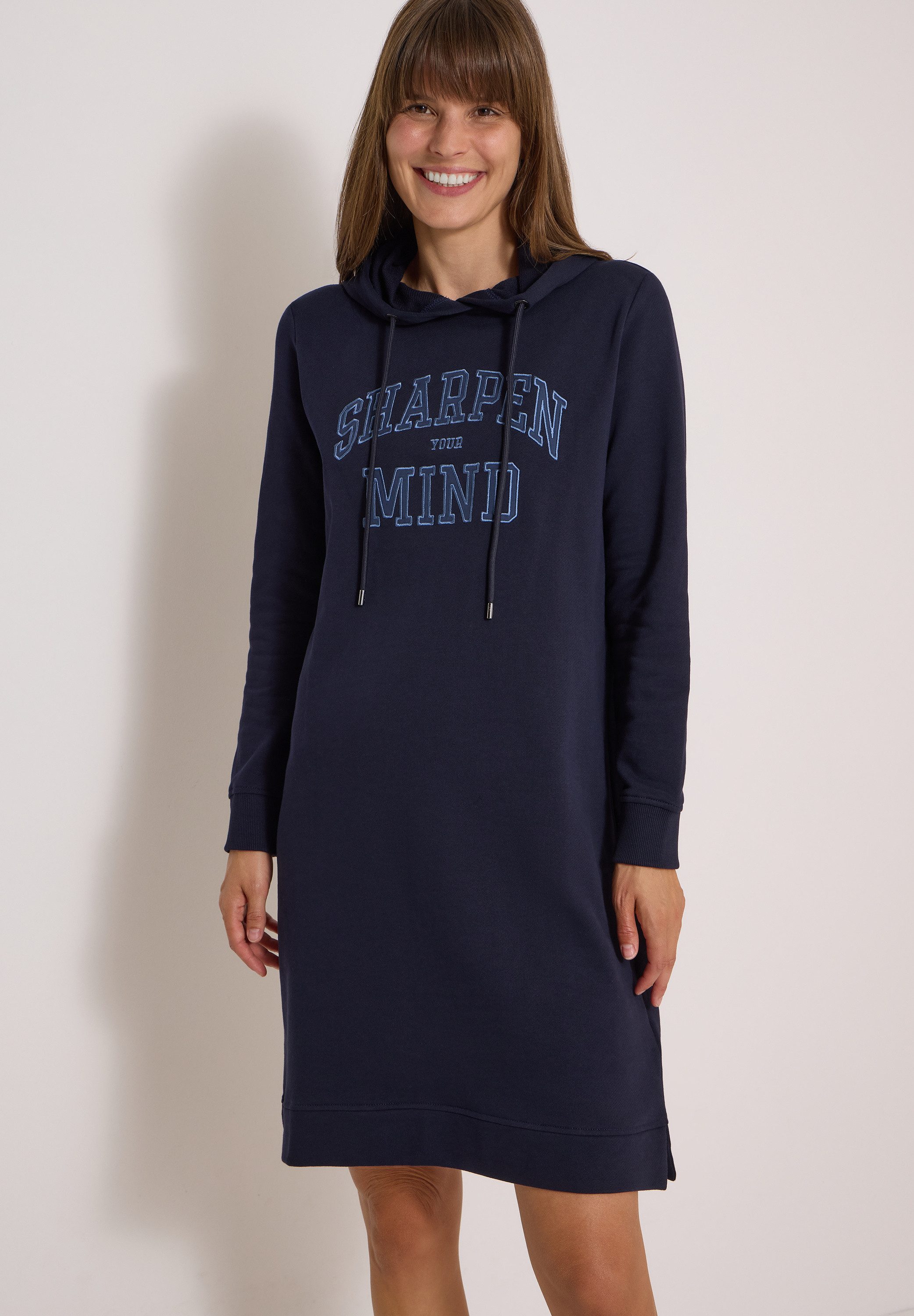 CECIL Sweatkleid aus 100% Baumwolle