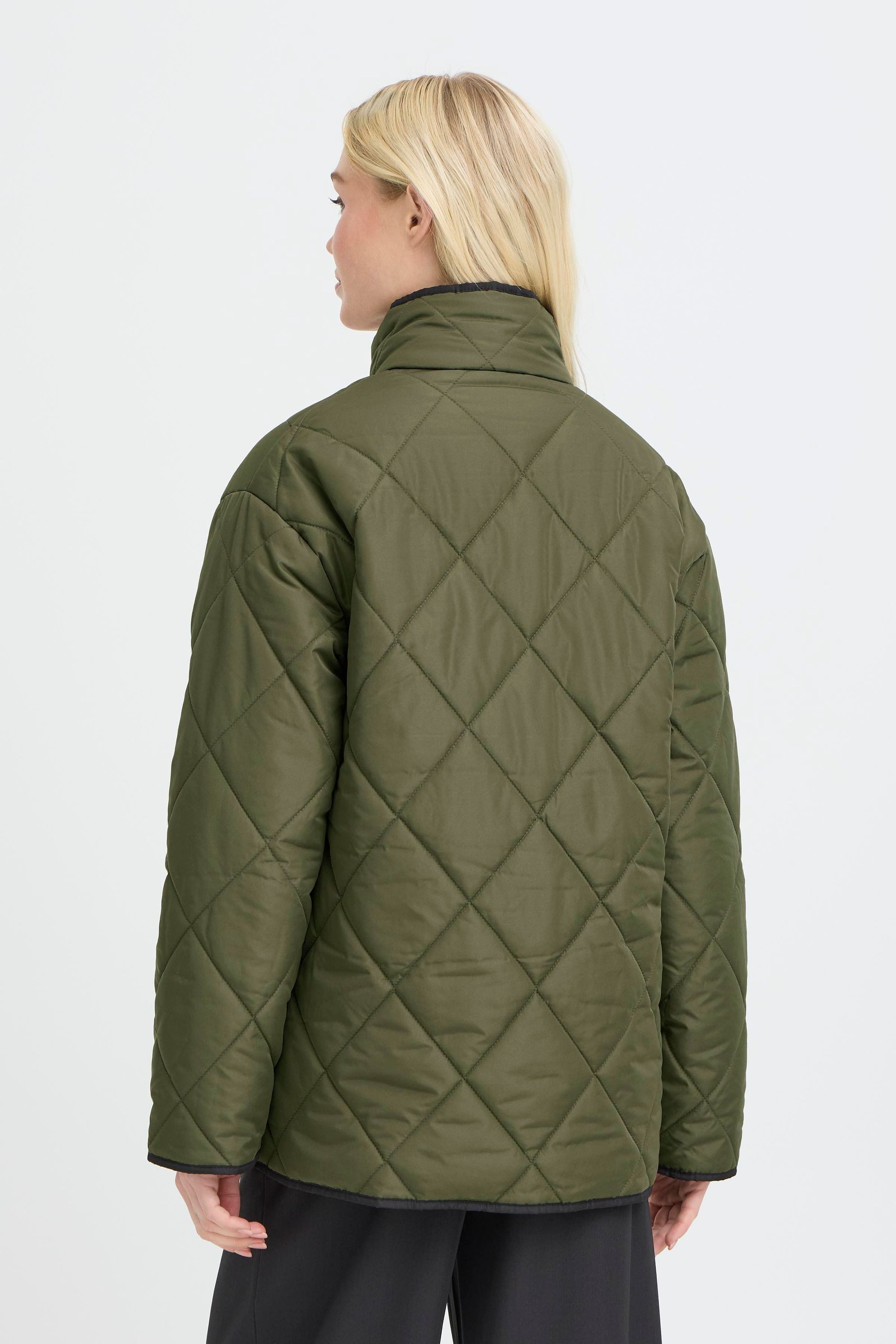 OXMO Steppjacke OXBelis Modische Loose Jacke