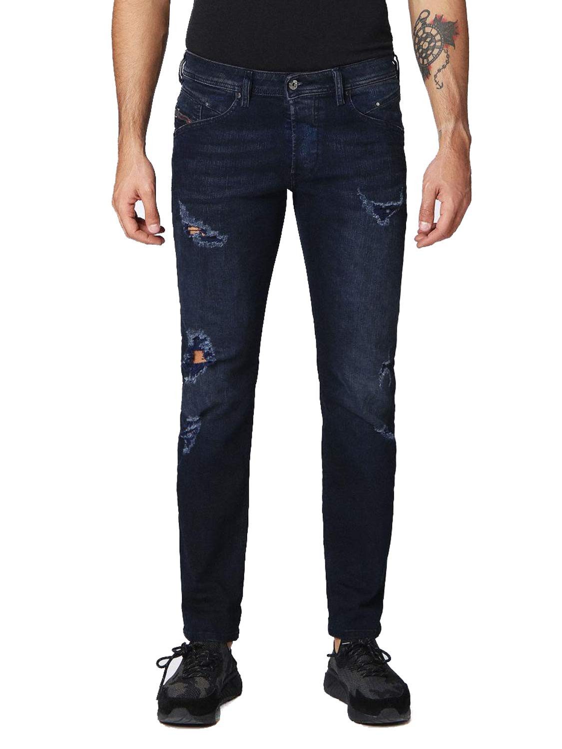 Diesel Straight-Jeans Diesel Belther 084ND Herren günstig online kaufen