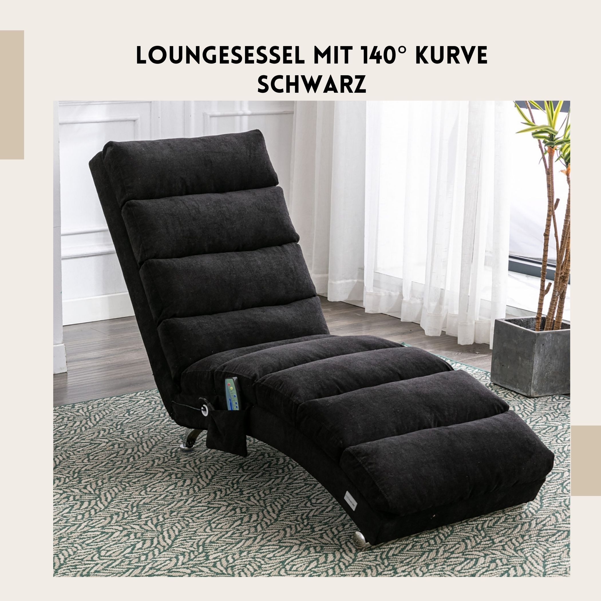 SeedWave Loungesessel mit 140° Kurve, 5 günstig online kaufen