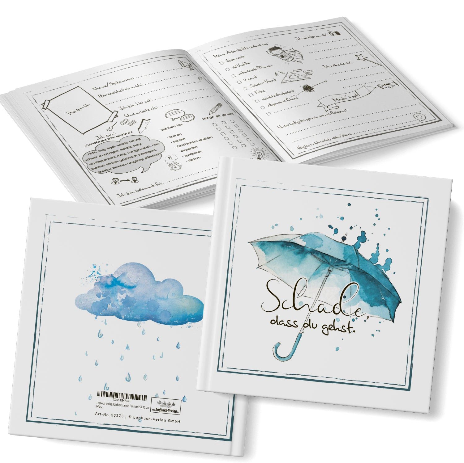 Logbuch-Verlag Dekofigur Abschiedsgeschenk für Kollegen Abschiedsbuch günstig online kaufen