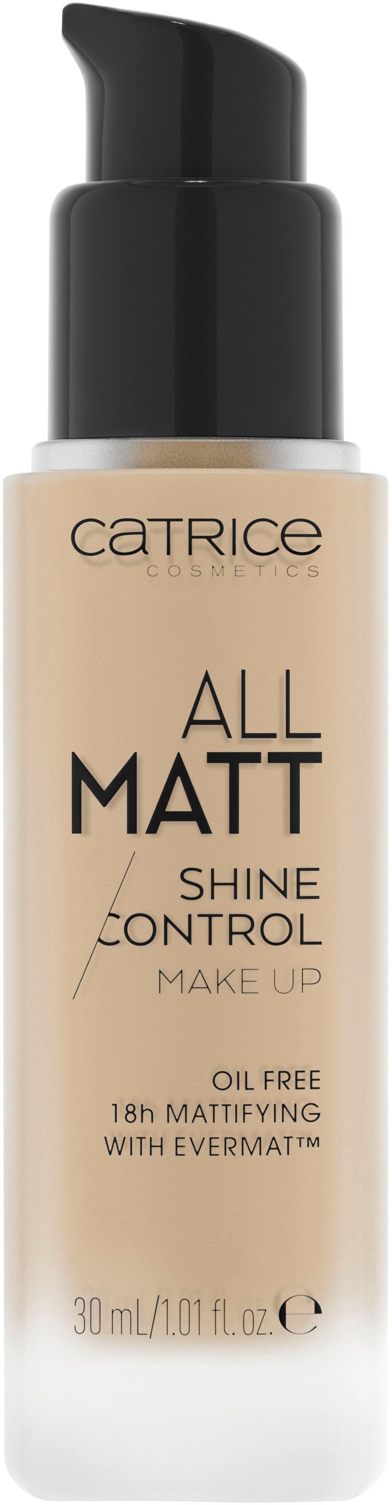 Beige Nude All Shine Neutral Foundation Make Matt Up Catrice Control