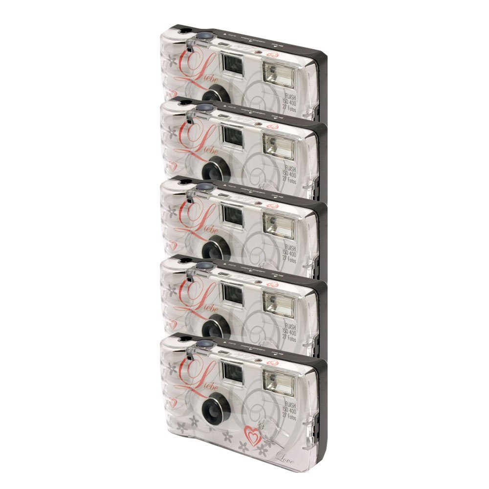 TopShot 5x Einwegkamera Hochzeit Liebe Einwegkamera