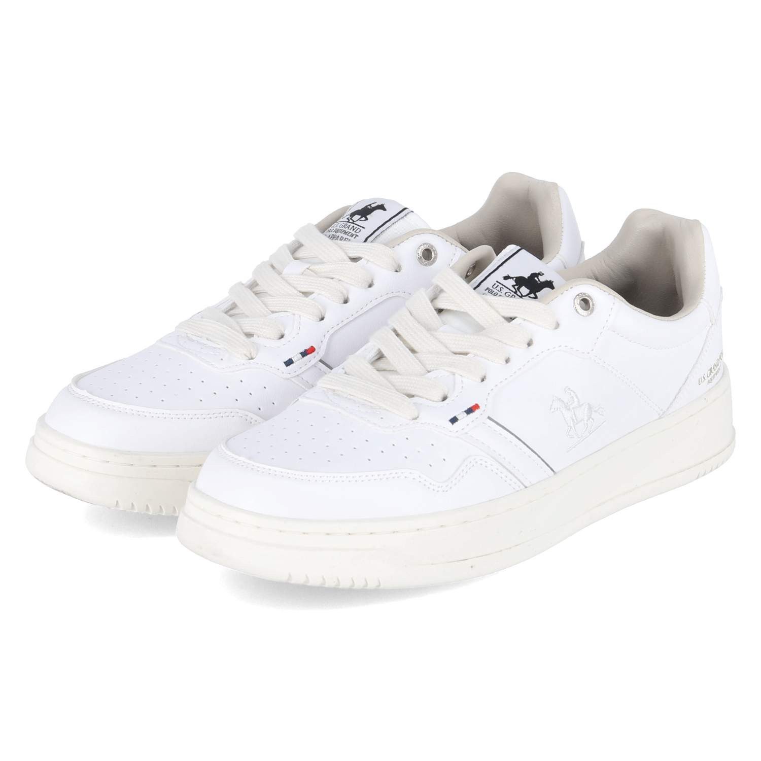 U.S. GRAND POLO U.S. Grand Polo GPM514220-1010 SP Herren Synthetik weiss Schnürschuh