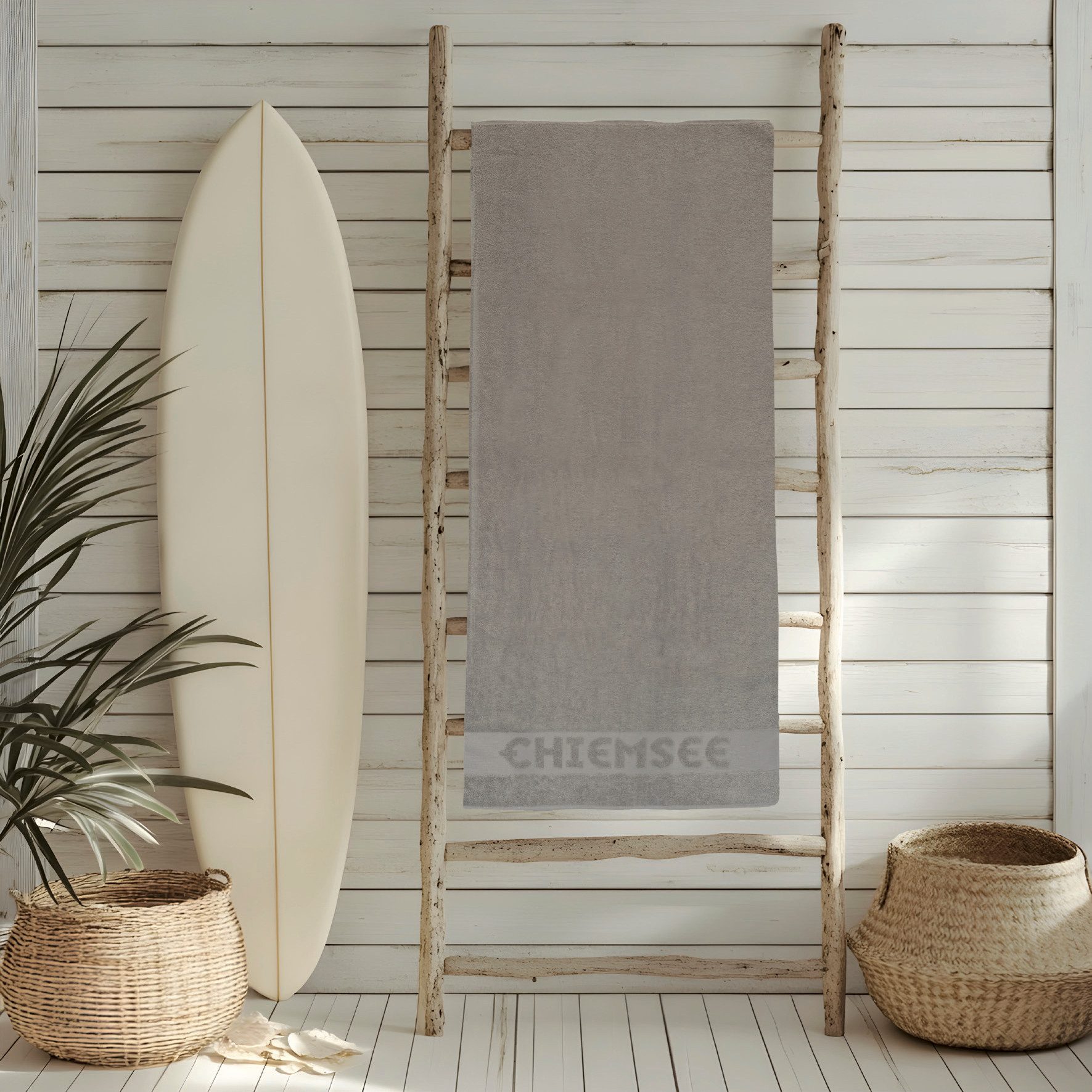 Chiemsee Handtuch uni, 100% Baumwolle, Frottier, günstig online kaufen