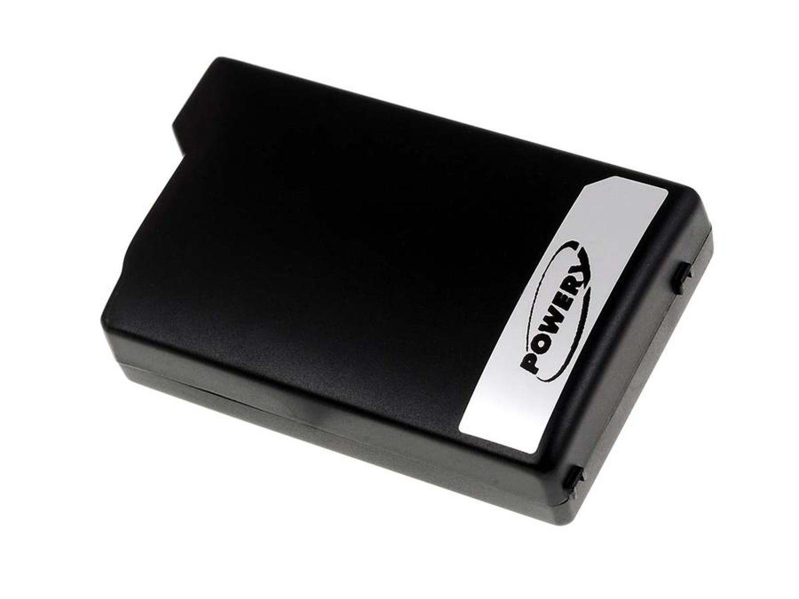 Akku Sony 1800 PSP-1000G1W Powery mAh für (3.7 Akku V)