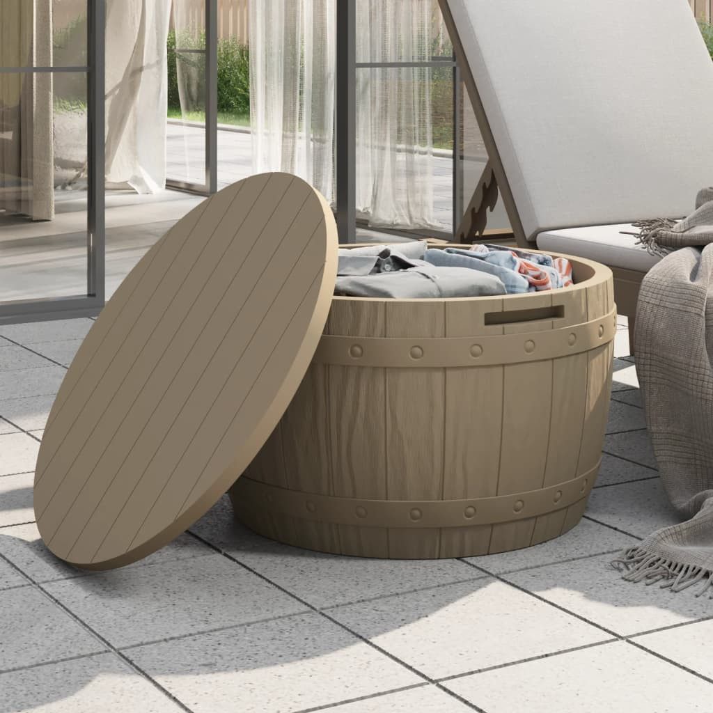 Thumbnail - vidaXL Gartenbox 3-in-1 Gartenbox Hellbraun Polypropylen