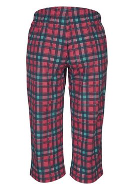 H.I.S Capri-Pyjama (2 tlg) mit karierter Hose und passendem Basic-Shirt