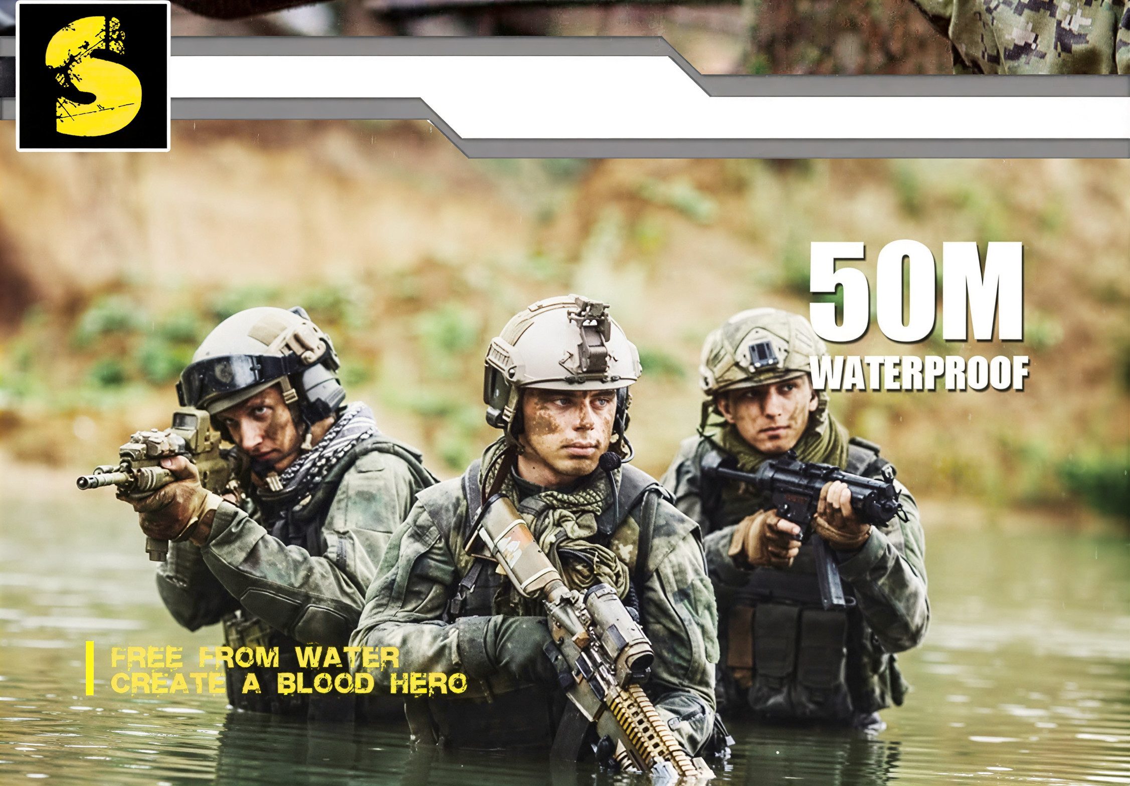Athlix Digitaluhr APACHE-46 Digitale Sportuhr für Herren Militäruhr Sportuhr, 50m Wasserdicht, Kompass, Barometer, Temperatur