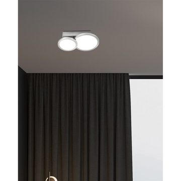 Nino Leuchten Deckenleuchte Deckenlampe 2 flammig NEO, Ein-/Ausschalter, LED, Warmweiß, Deckenleuchte