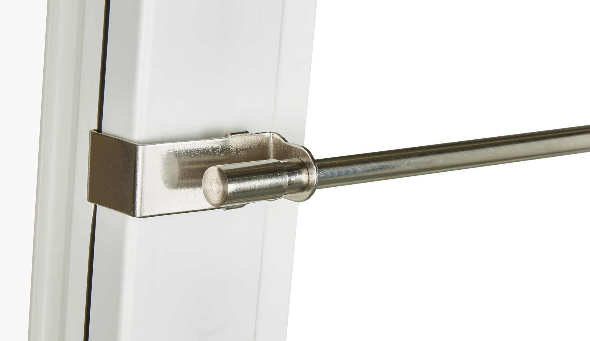 Gardinenbox Klemmstange, 1-läufig, Scheibenstange »Denver« KlemmFix Metall günstig online kaufen