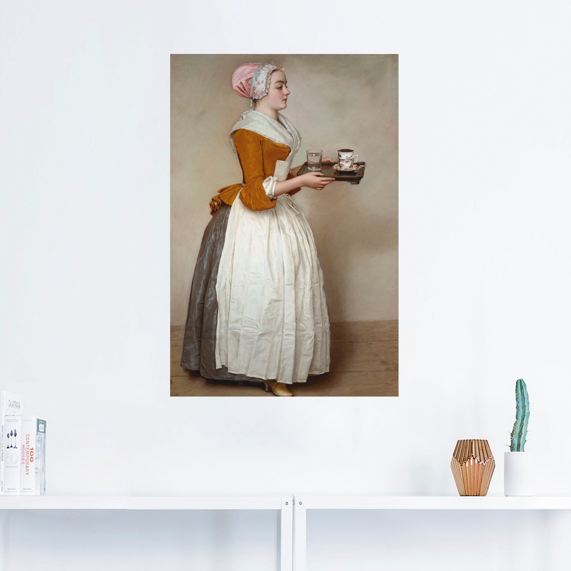 Artland Wandbild Das Schokoladenmädchen. Um 1744/45, günstig online kaufen