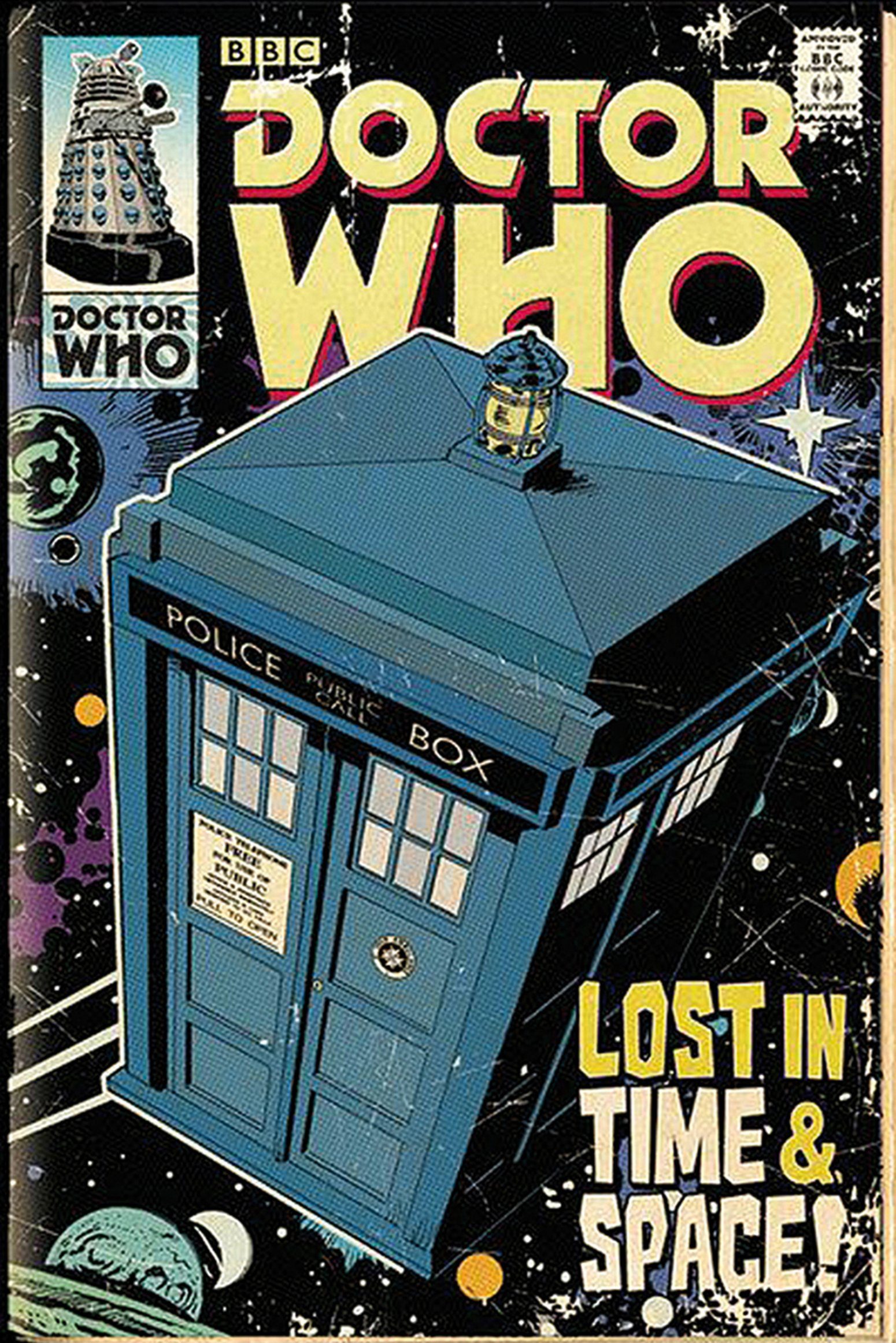 GB eye Poster Doctor Who Poster Tardis Comic 61 x 91,5 cm