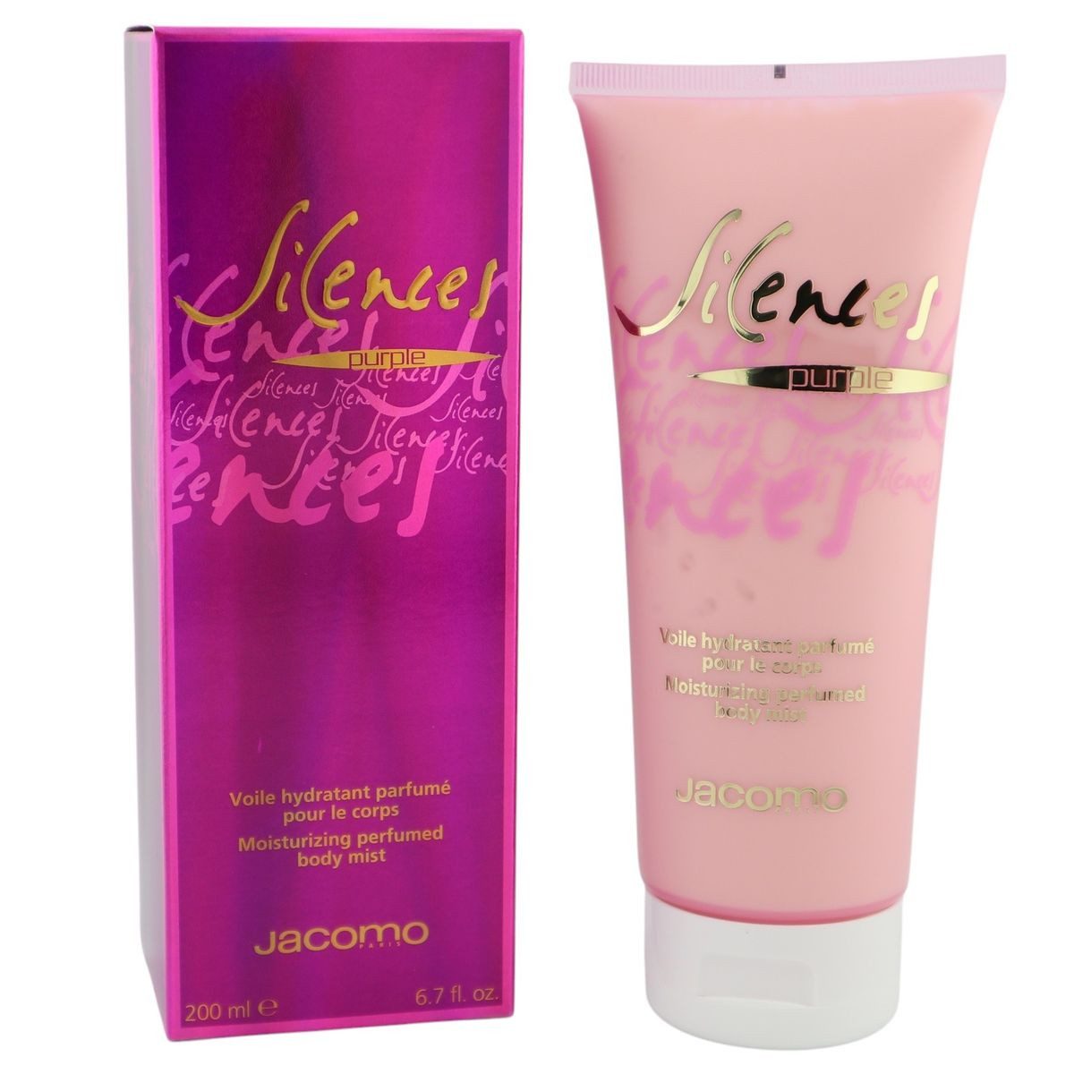Jacomo Körperlotion Jacomo Silences Purple Lotion Body Mist 200 ml
