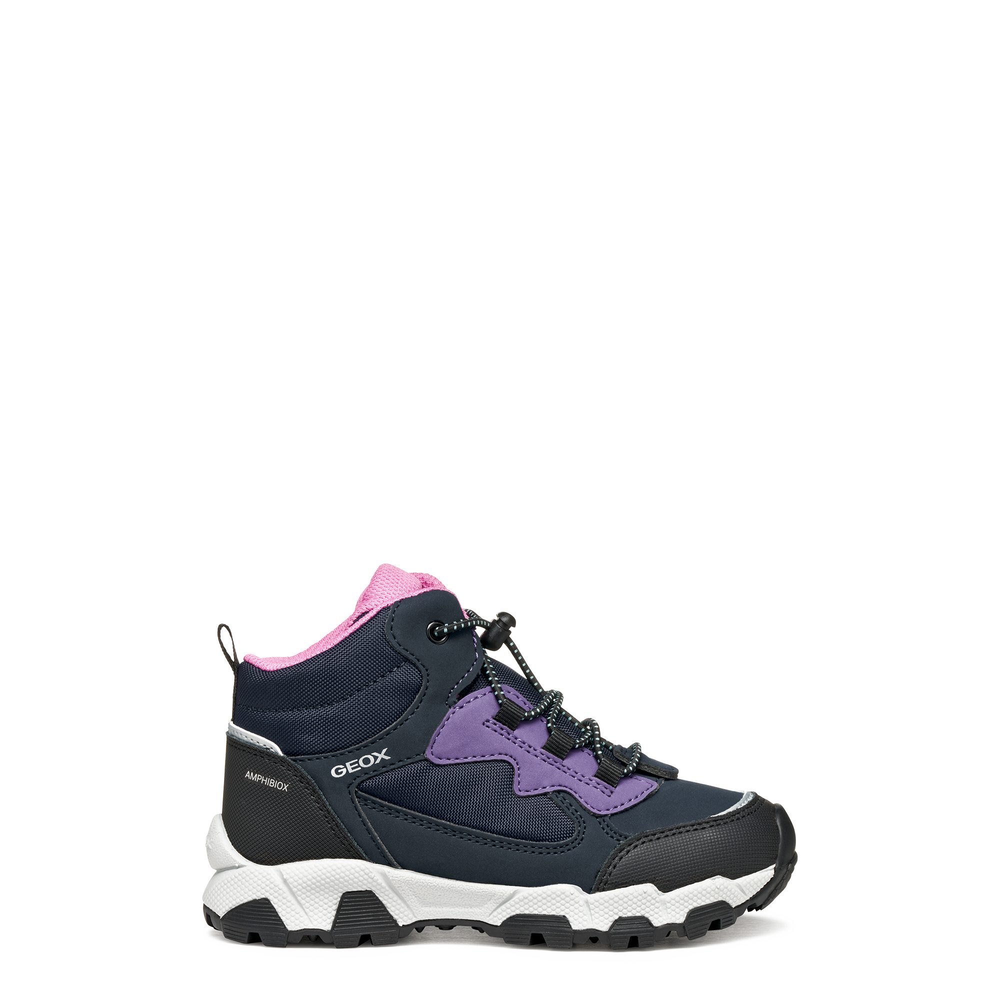 GEOX MAGNETAR, Warmfutter, Blau, kombiniert, Kinder Winterstiefel