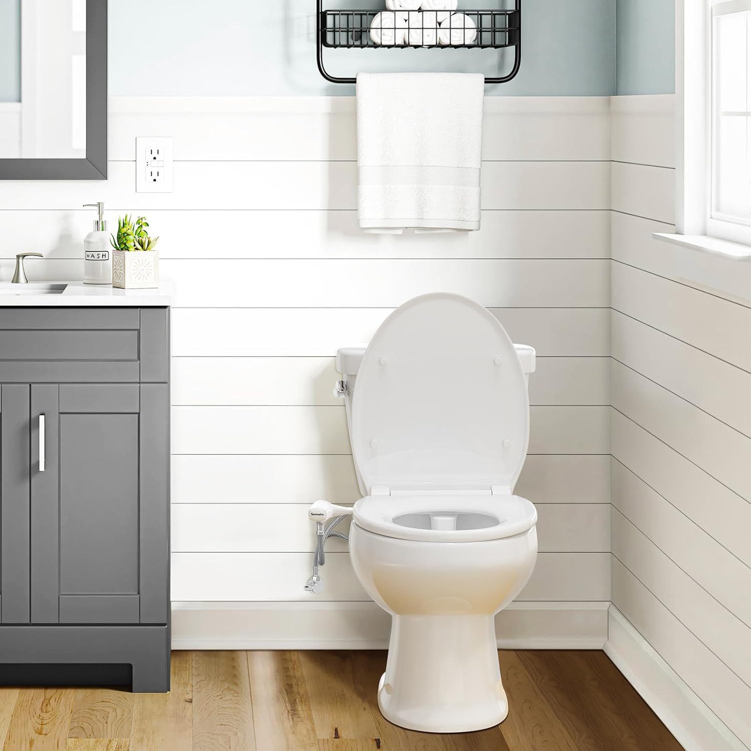 Athlix Bidet-Einsatz Bidet Einsatz nicht elektrisch für Toilette mit Doppel günstig online kaufen