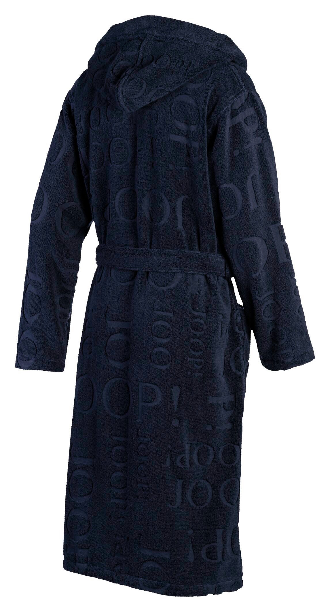 JOOP! Bademantel JOOP! LIVING - REPEAT Bademantel Herren-Kapuze, Textil