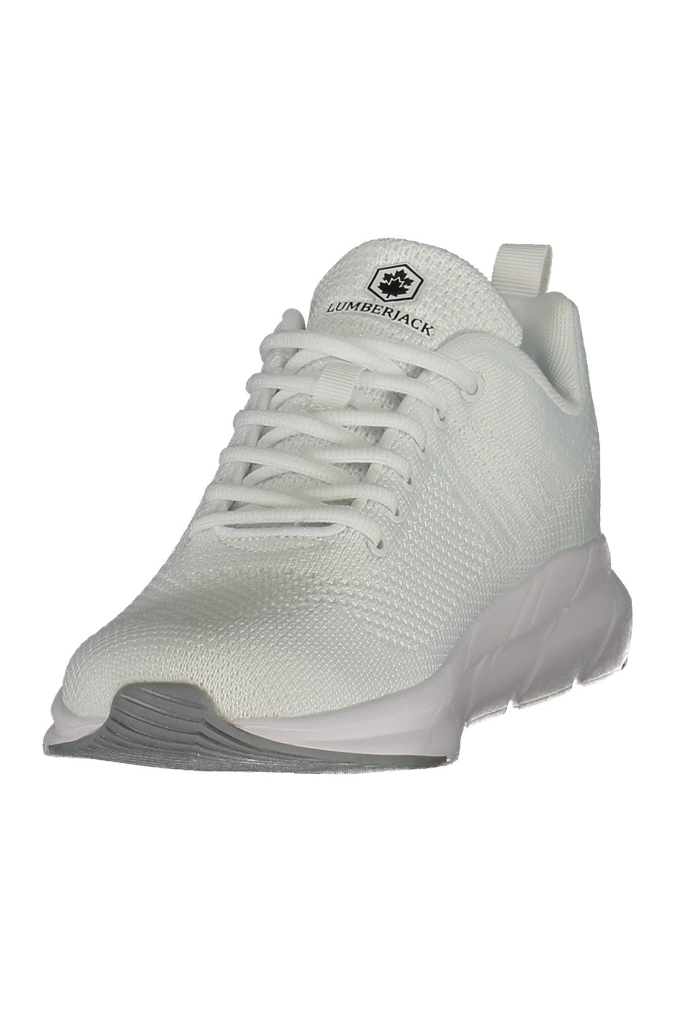 LUMBERJACK Sneaker Weiße Herrensportschuhe mit Memory-Foam