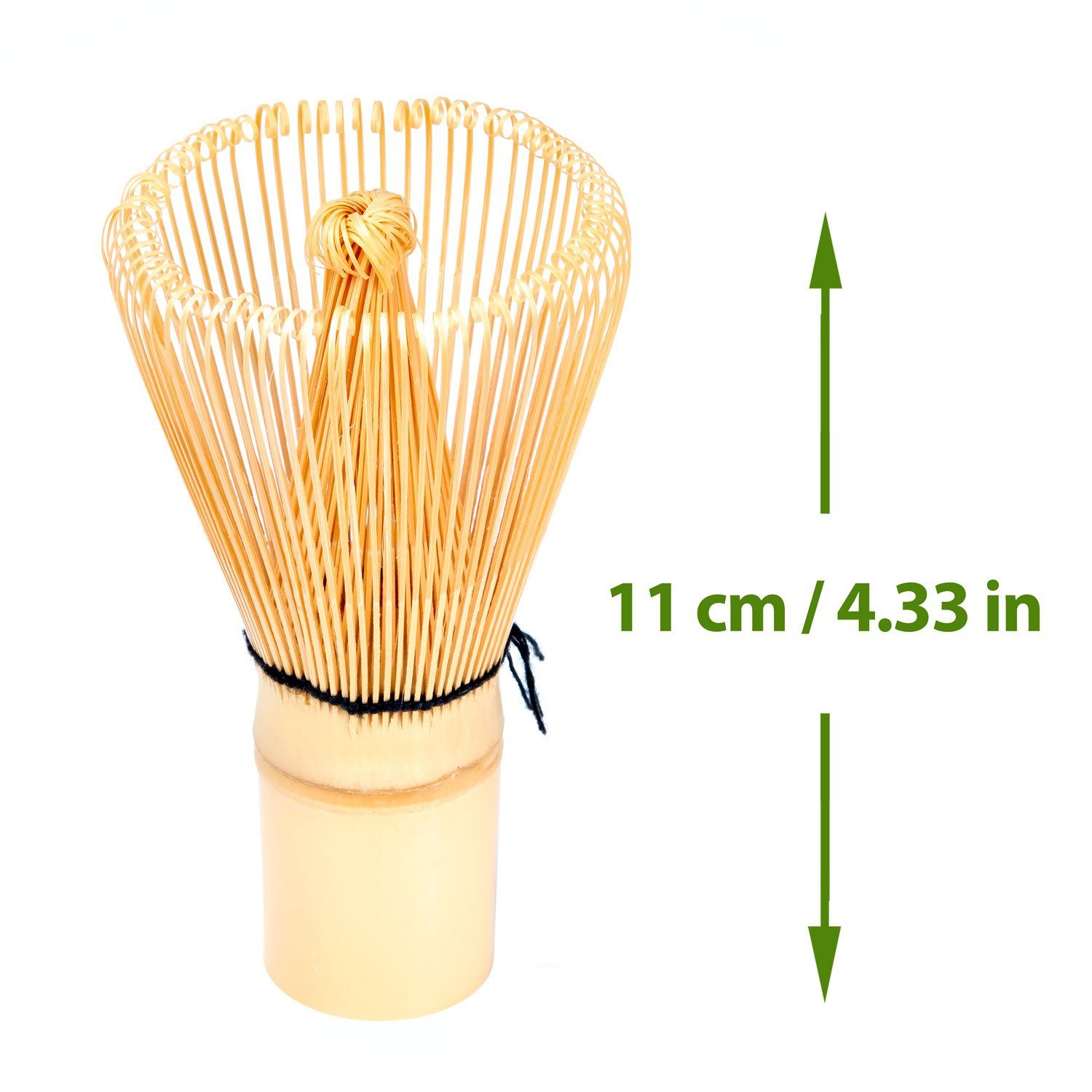 Dimono Teeglas DIMONO Matcha Tee Set–Teezubereitung Set mit Chasen, Schale & Zubehör – Bild 5 von 5