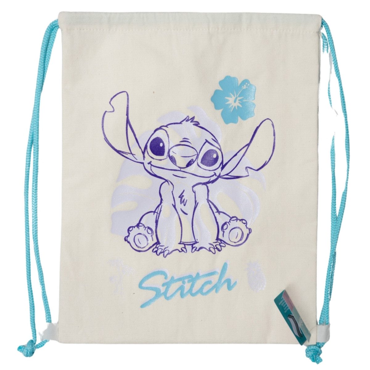 Turnbeutel Stitch Beutel Isolierte Stofftasche mit Zugband