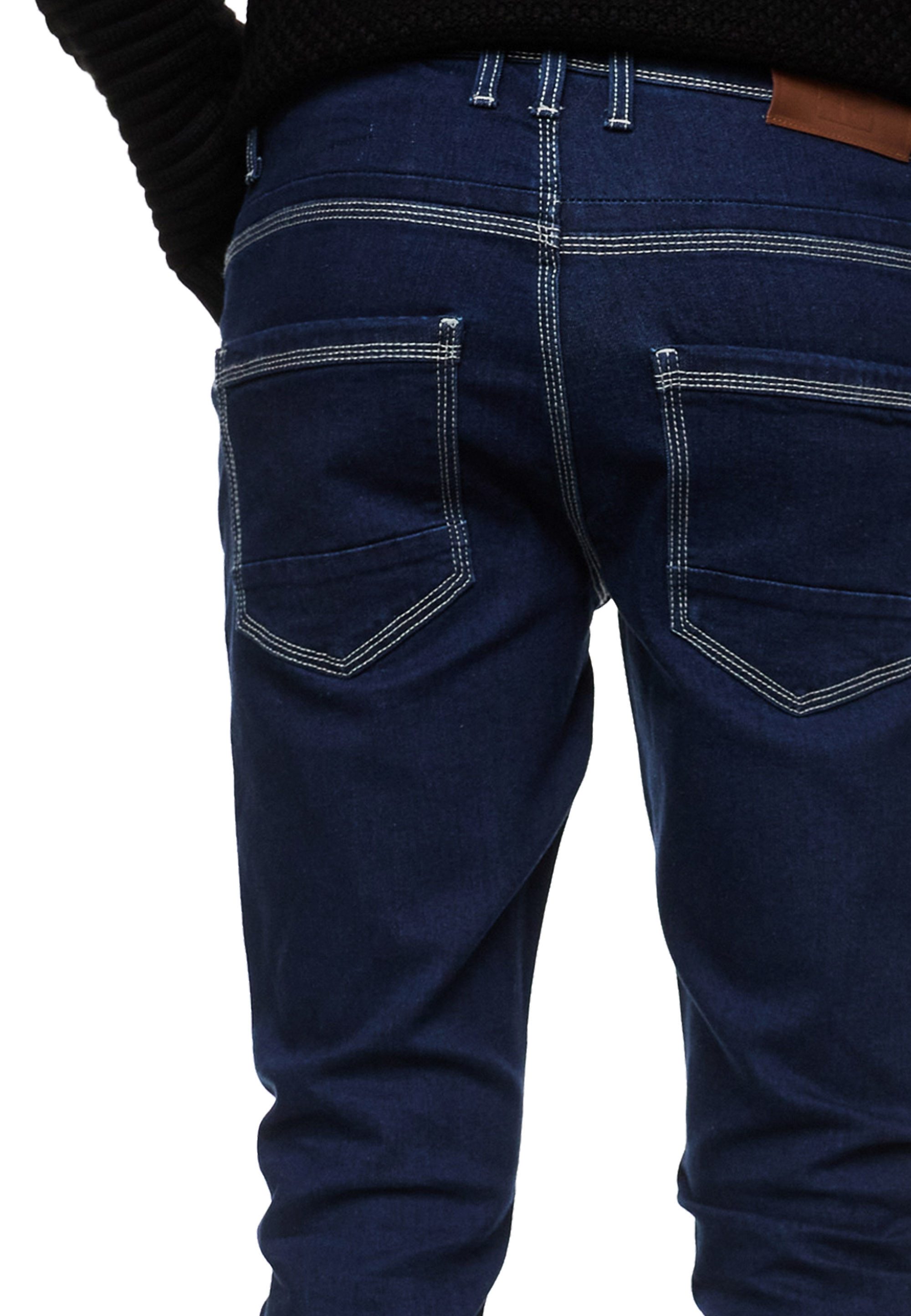 R-NEAL Slim-fit-Jeans Herren Jeanshose Cotton Stretch Business Streetwear Jeans Hose