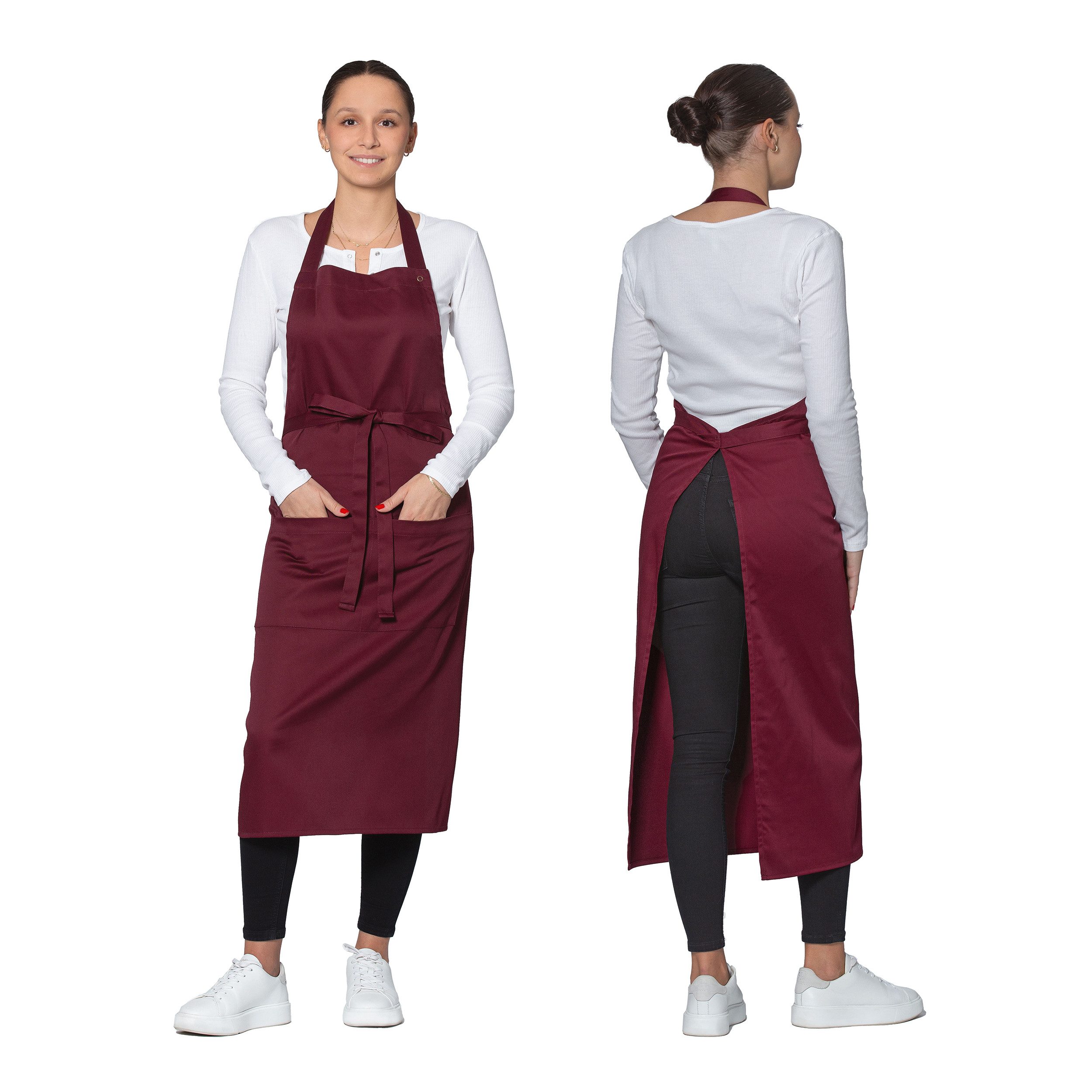 ZOLLNER Kochschürze, 75 x 100 cm, 65% Polyester, 35% Viskose günstig online kaufen