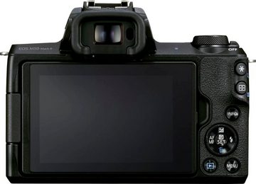 Canon »EOS M50 Mark II« Systemkamera (EF-M 18-150mm f/3,5-6,3 IS STM, Graphit-Grau, 24,1 MP, 8,3x opt. Zoom, Bluetooth, NFC, WLAN (WiFi)