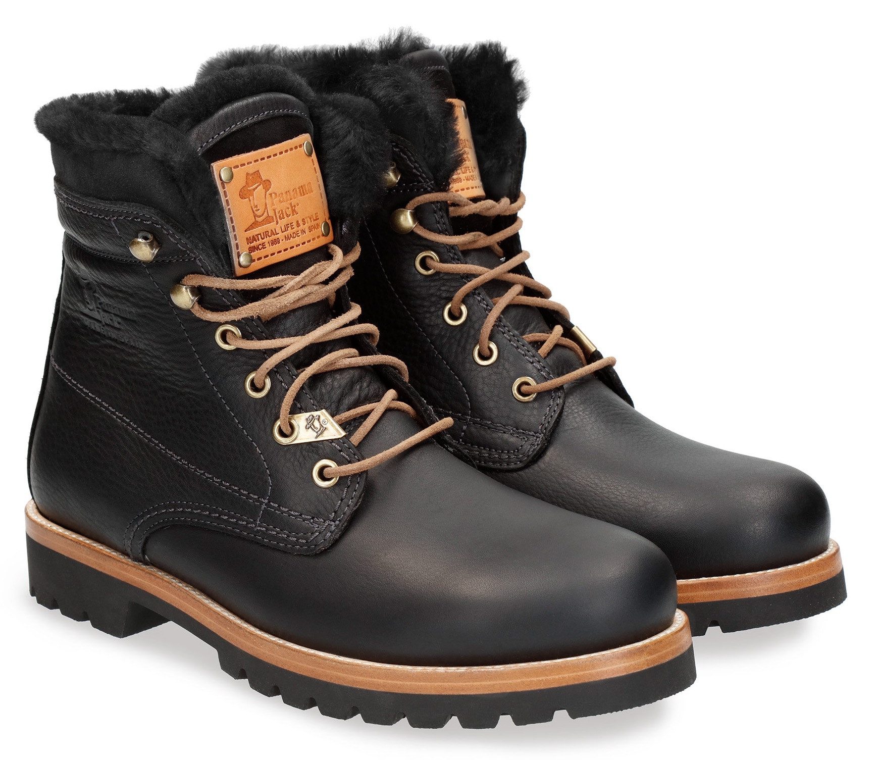Panama Jack Aviator Igloo Winterboots, Blockabsatz, Winterstiefelette, Schn günstig online kaufen