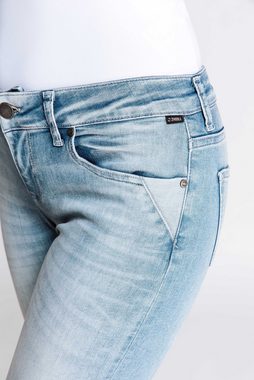 Zhrill Skinny-fit-Jeans Skinny Jeans NOVA Blau angenehmer Tragekomfort
