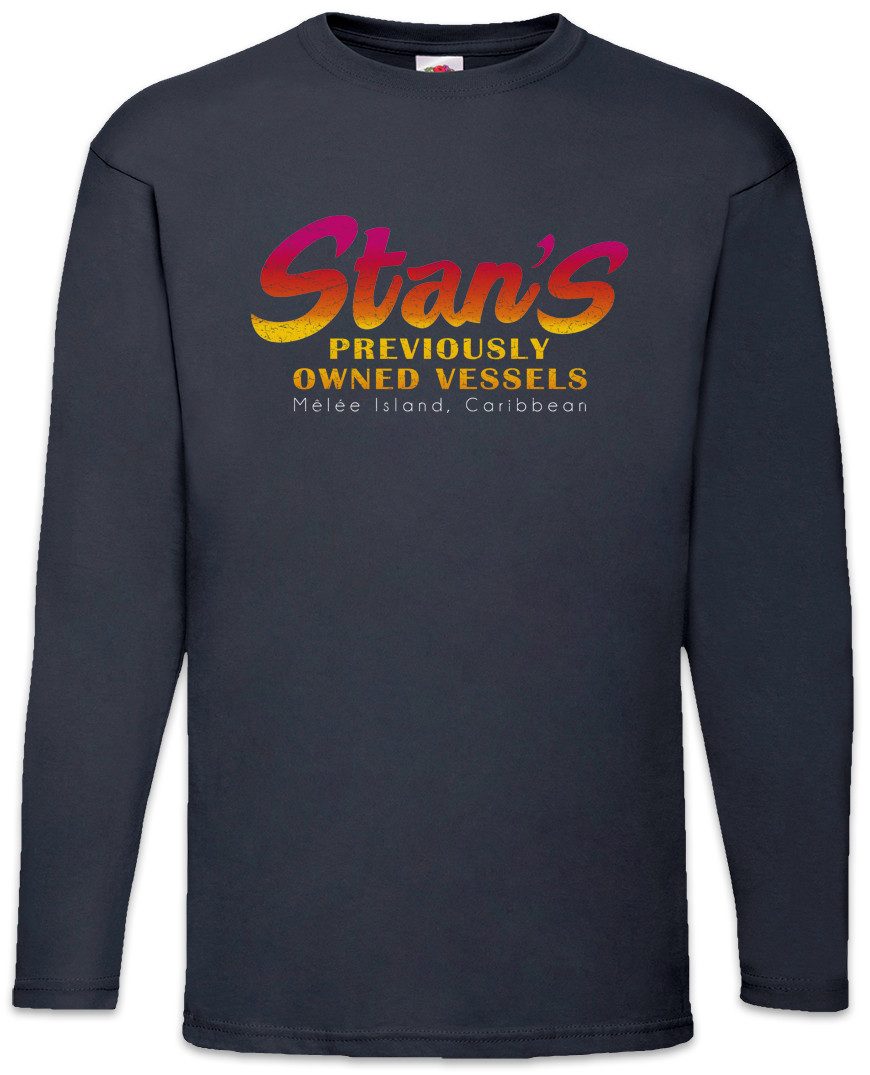 Langarmshirt Stan's Langarm T-Shirt The Game Secret Carribean Of Monkey Nerd Island