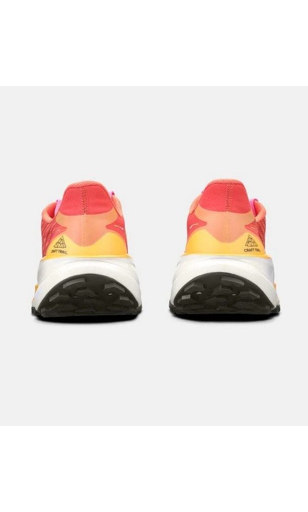 Craft Pure Trail (Rock Plate, ultraleicht) orange/gelb/weiss Herren Laufschuh
