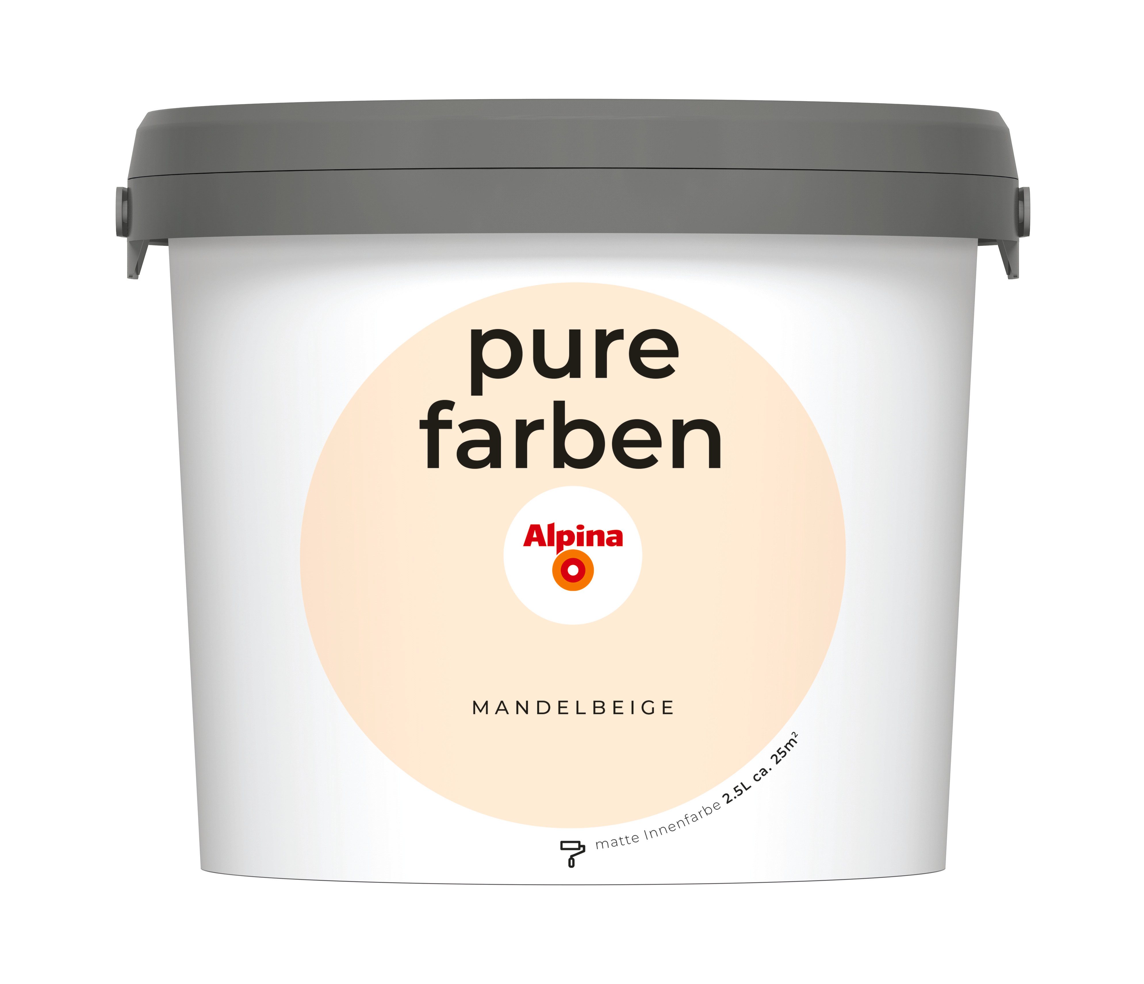 Alpina Wandfarbe Alpina pure farben - Beige- & Brauntöne