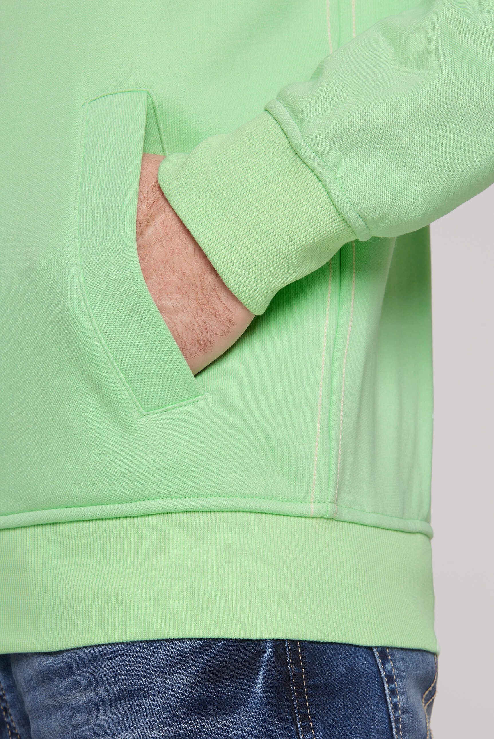 CAMP DAVID Kapuzensweatjacke mit Baumwolle