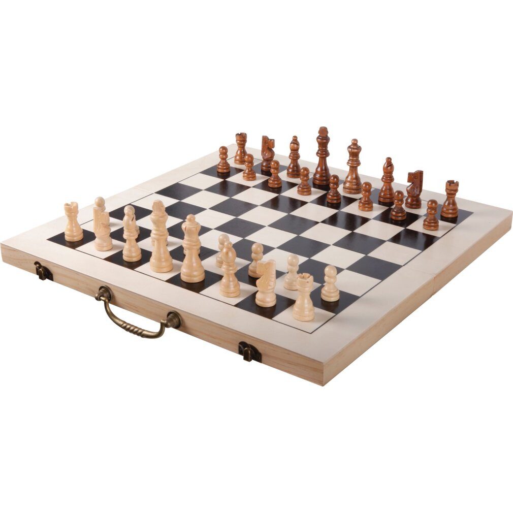 Vedes Spiel Natural Games XXL Schach und Backgammon