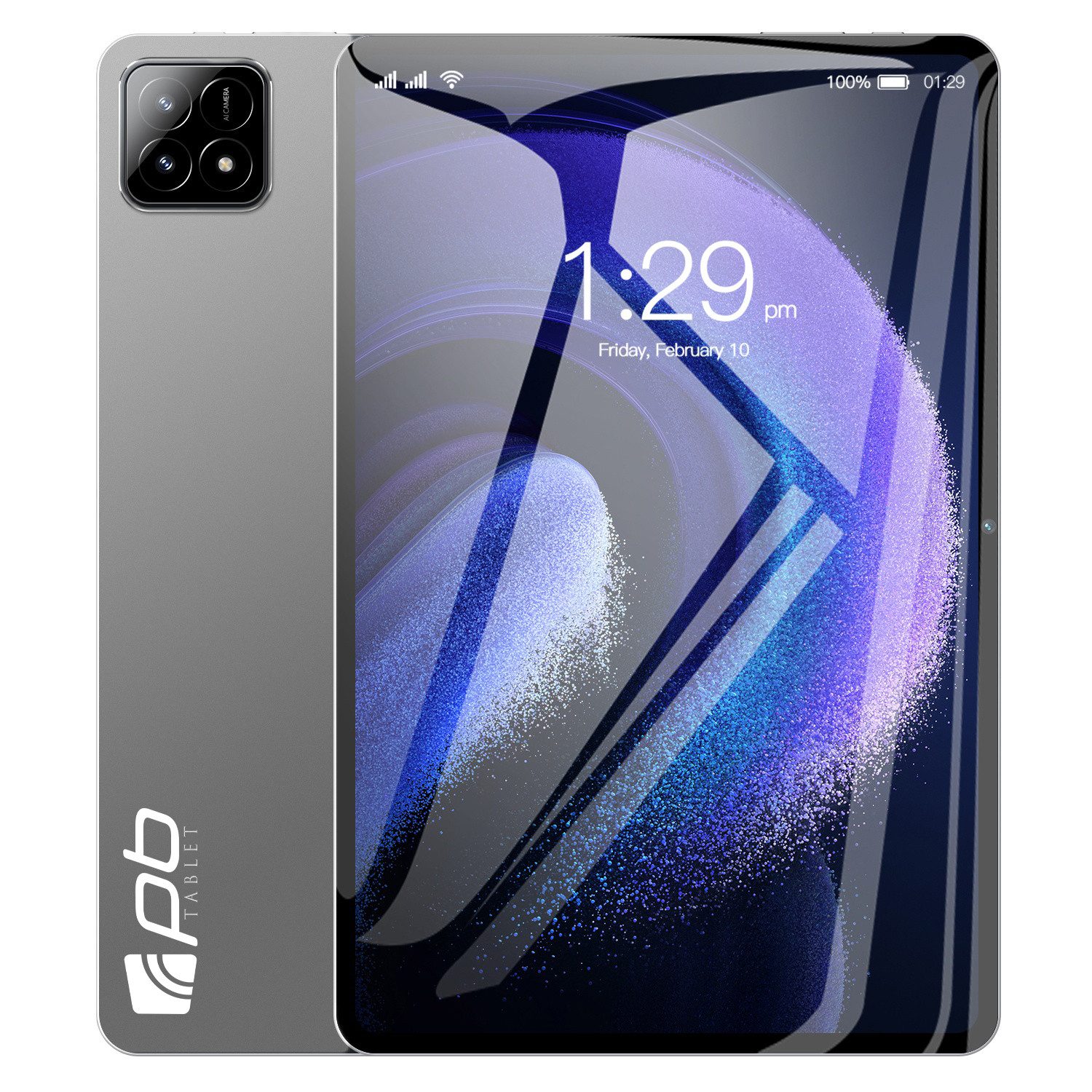 pb Pad 6s 12+512GB Tablet, Wifi 7, 3 Jahre Garantie, 2K-Display 120Hz Tablet (10,1", 512 GB, Android 14, WLAN 7, GSM, 5G, 4G, 3G, 2G, GPS-Satelliten-Navigation, SIM-Tool, Kopfhörer, Tablet-Halter, S Pen, Schutzfolie, Cleantücher)