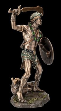 Figuren Shop GmbH Dekofigur Oggun Figur - Yoruba Gott des Krieges - Veronese Krieger Götterfigur
