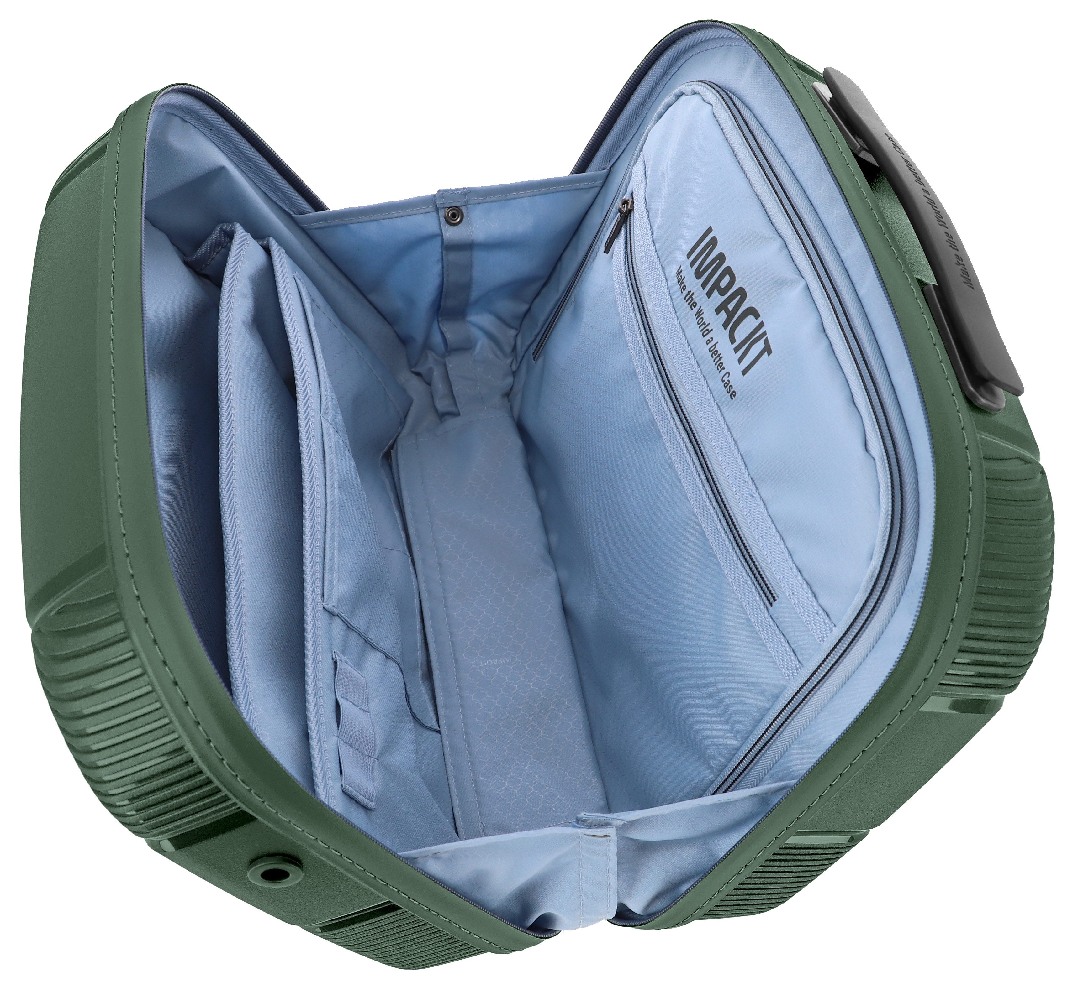 IMPACKT Beautycase IP1, Kulturbeutel Hartschale Trolley-Aufsteck-System günstig online kaufen