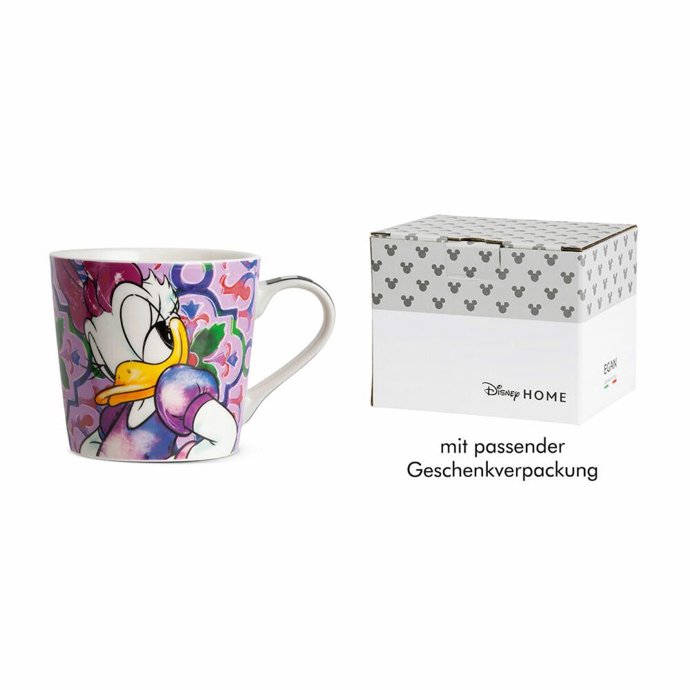 GILDE Tasse Disney Home Tasse / Becher Daisy Duck, Porzellan