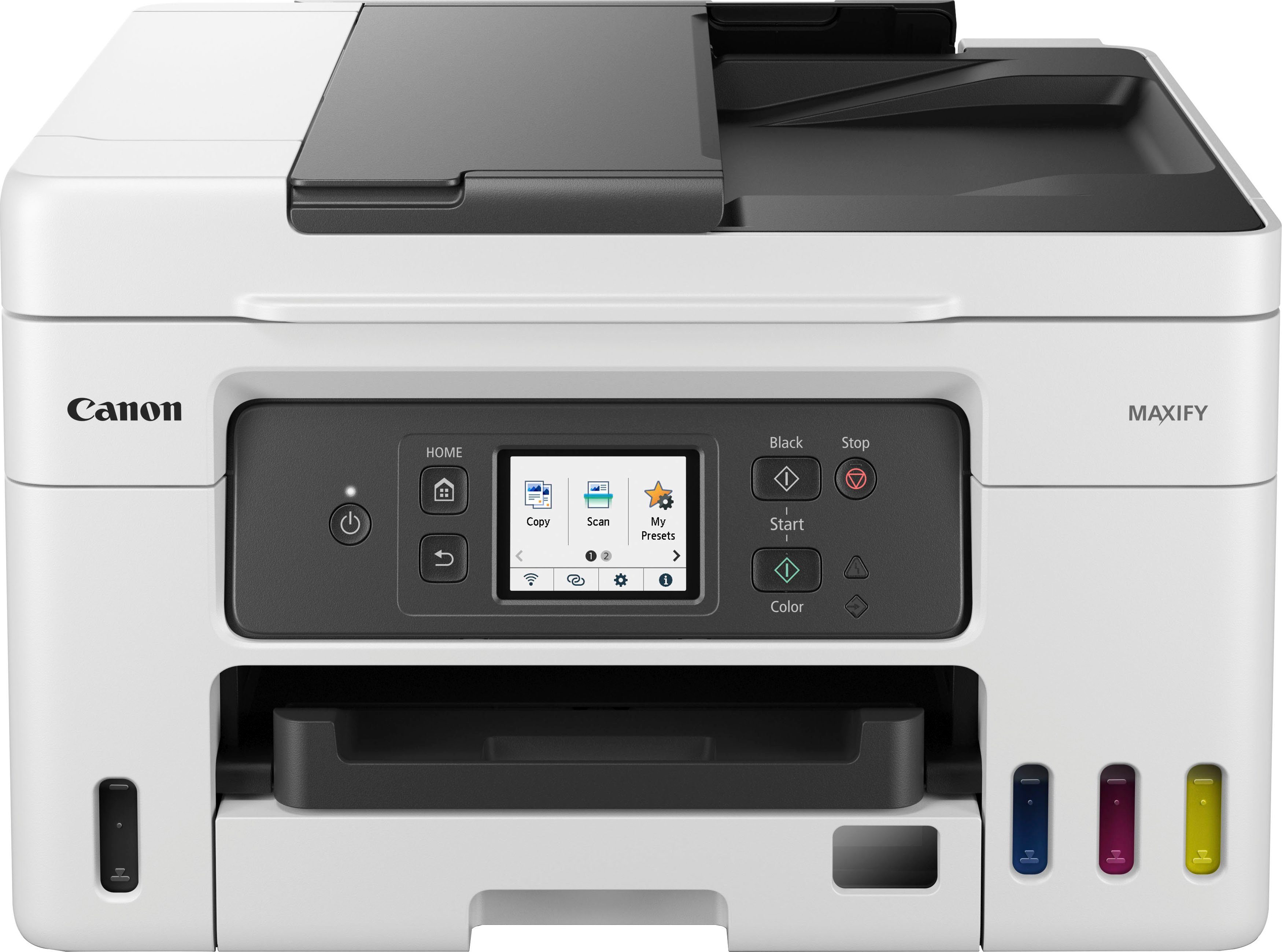 Canon MAXIFY GX4050 Multifunktionsdrucker, (LAN (Ethernet), WLAN (Wi-Fi), Wi -Fi Direct), Apple AirPrint, Mopria Print Service, PIXMA Cloud Link