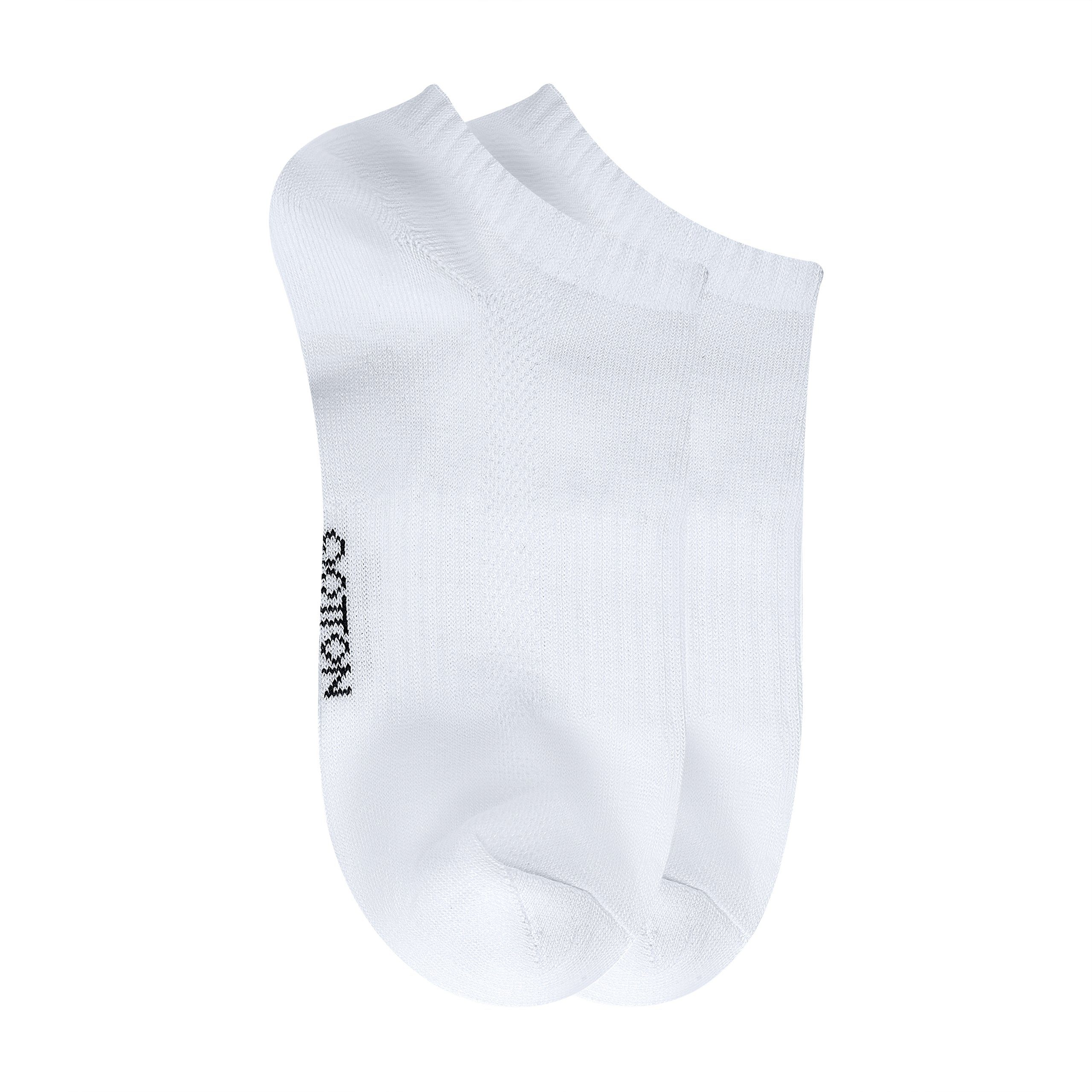 Kurzsocken oder Sneaker-Socken in weiß für Damen 12er Set Füßlinge ÖKO TEX 
