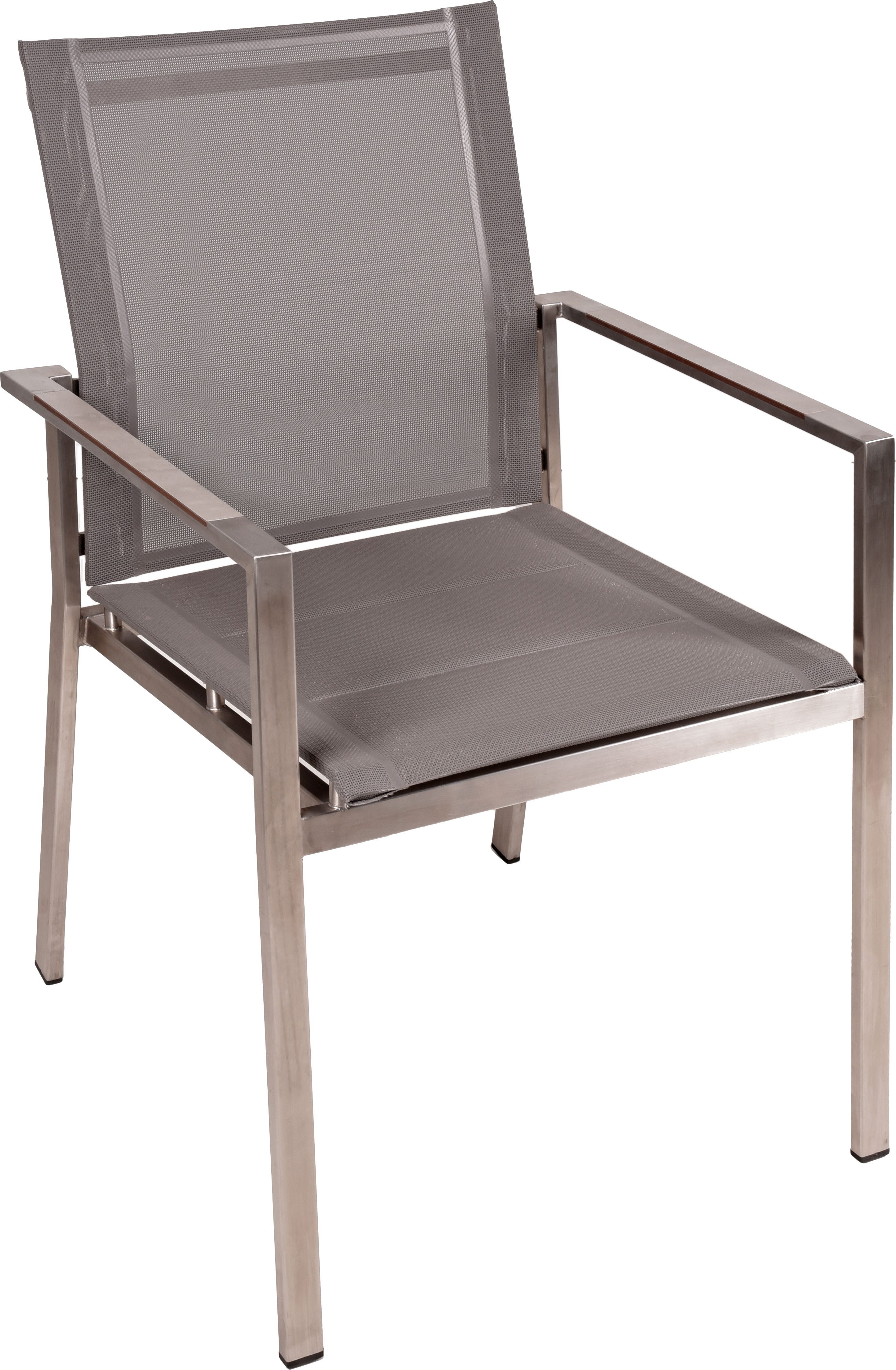 Garden Pleasure Stapelstuhl SIENNA, 2er Set (Set, 2 St), stapelbar