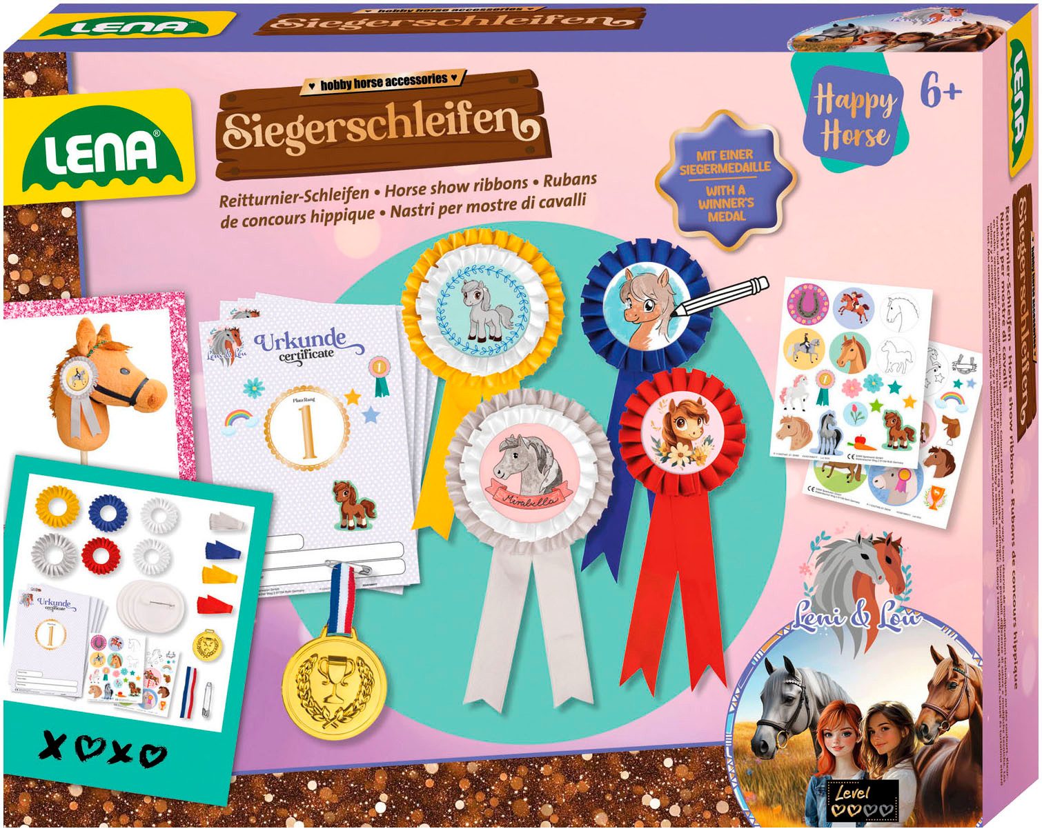 Lena® Kreativset Siegerschleifen Hobby Horsing