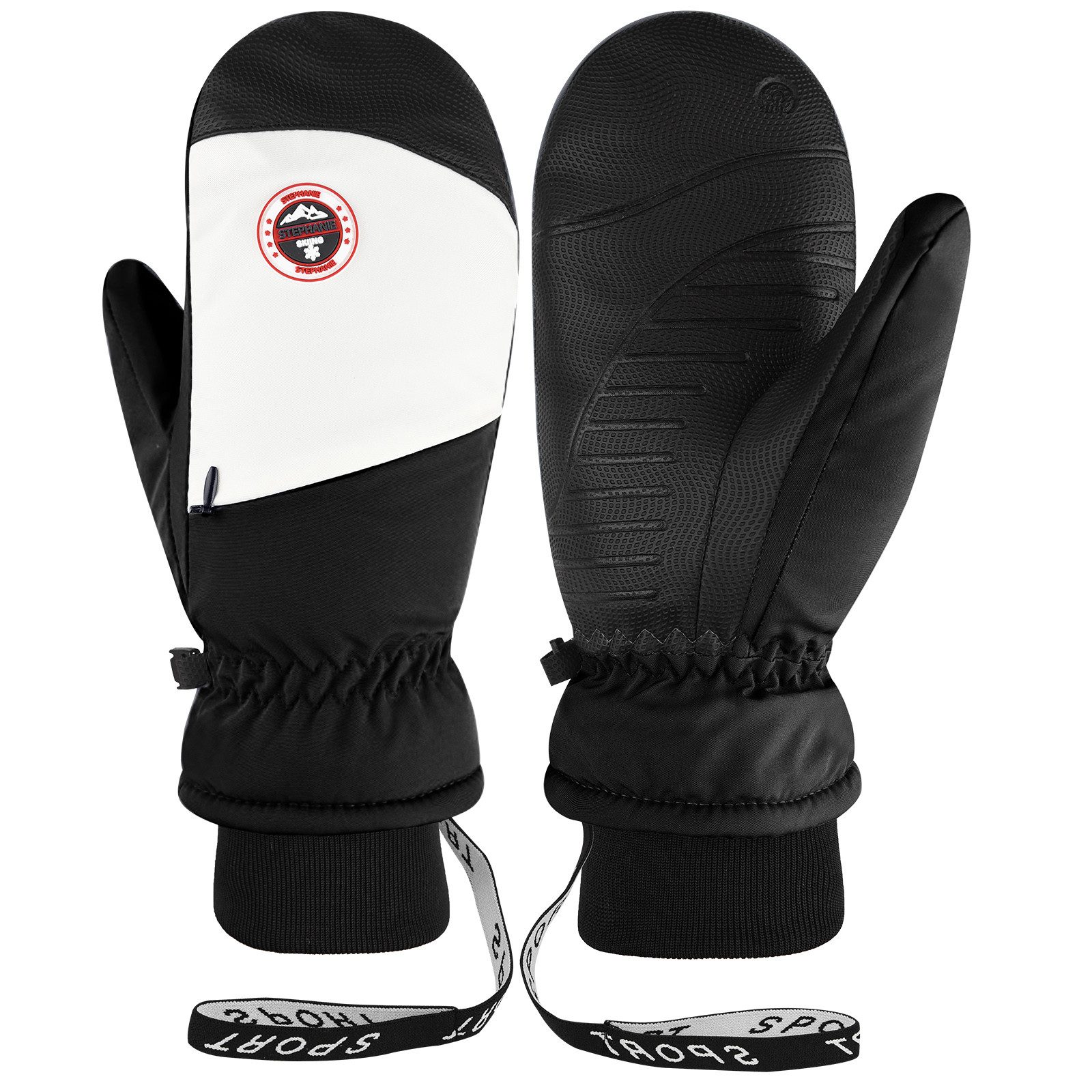 BTTO Hsch. Skihandschuhe Warm Winterhandschuhe,Wasserdichte Thermohandschuhe für Frauen Winddicht Thermische Перчатки,für Skifahren Laufen Fahrrad