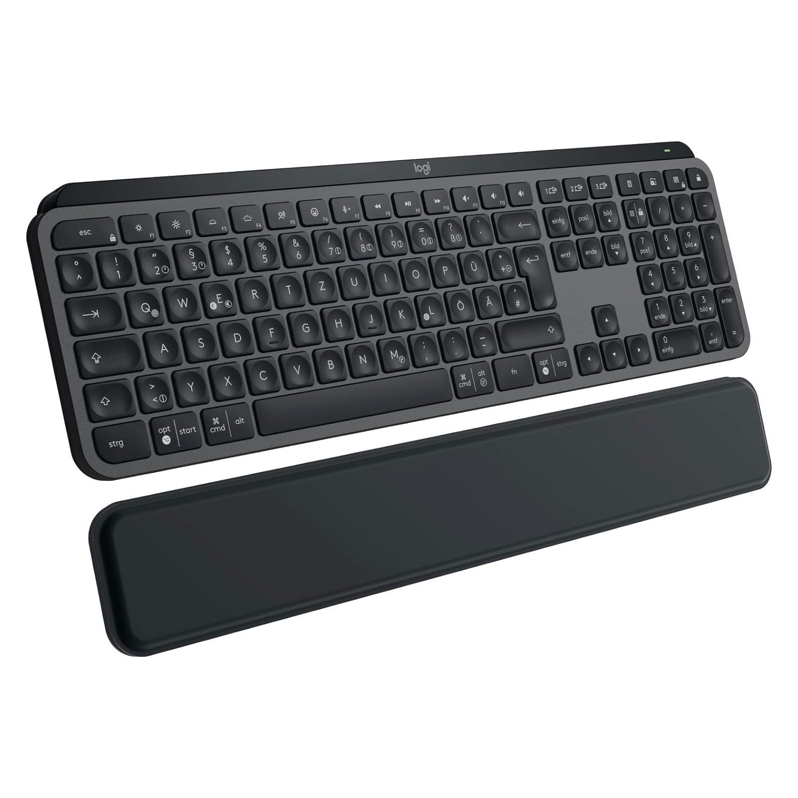 Logitech MX Keys S PC-Tastatur (Multimediatasten, Easy-Switch-Tasten)