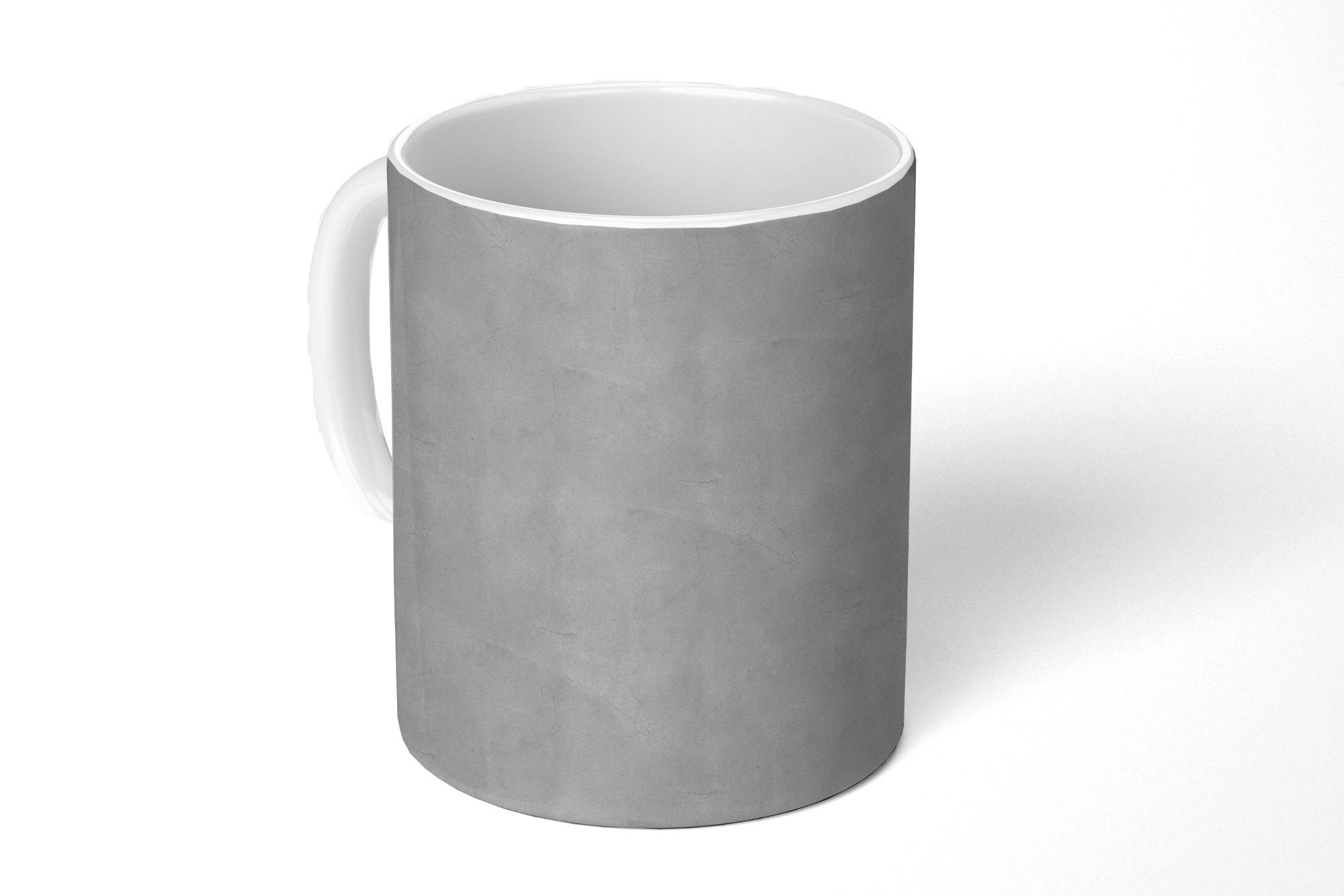Becher, MuchoWow Stein Keramik, Teetasse, Geschenk Kaffeetassen, Muster Tasse Beton, - Teetasse, -