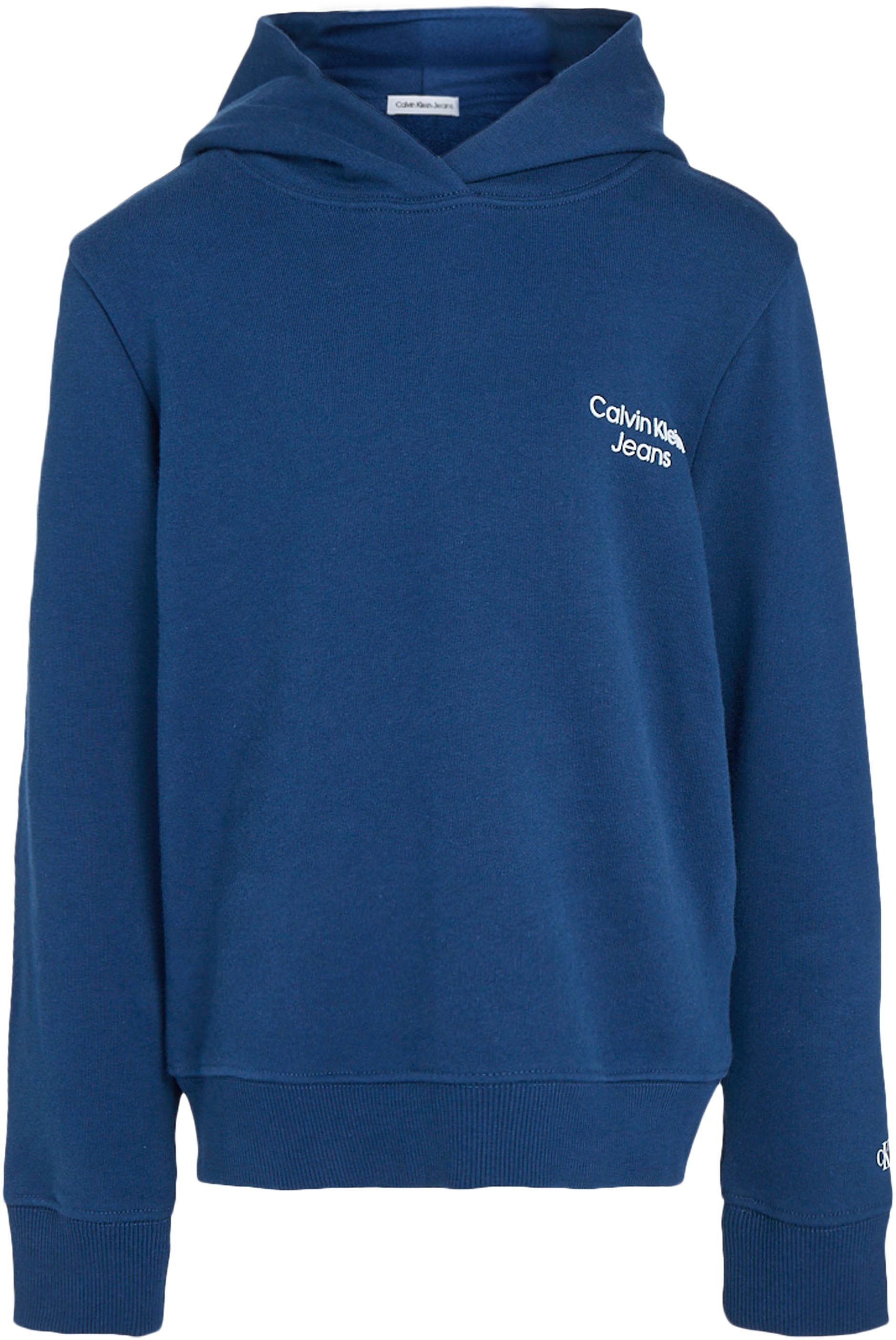Calvin Klein Jeans Kapuzensweatshirt CKJ HOODIE STACK LOGO